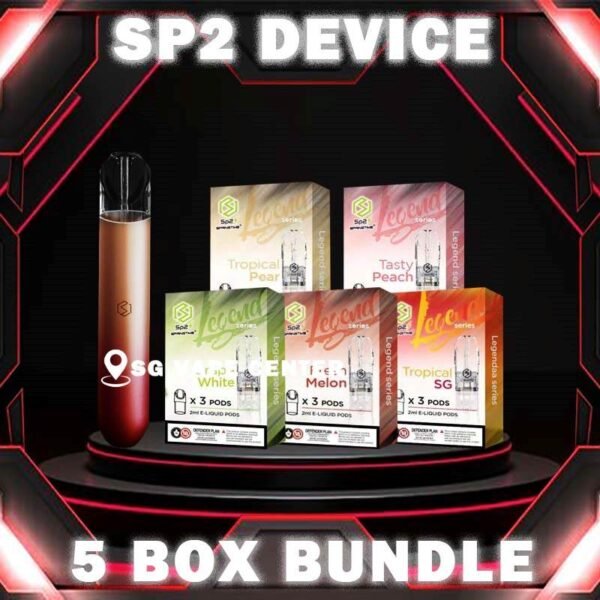 SP2 DEVICE BUNDLE 120 - SG VAPE CENTER SP2 DEVICE BUNDLE 120 Package include : 1x Device (Choose Sp2 Blitz / Sp2 Legend / Sp2 m series) 5x Box Sp2 Pod Flavour (3pcs Per Pack)  Sp2 Vape ready stock in singapore store online shop on sale , Get it now with us and same day delivery! The LED light indicator display red light during charging, and light off after the battery is fully charged. The LED light flashes 10 times to indicate low power. ⚠️SP2 DEVICE COMPATIBLE POD WITH⚠️ RELX Pod SP2 Pod LANA Pod ZEUZ Pod ZENO Pod GENESIS Pod R-One Pod Time pod Wuuz Pod Eva Pod Kizz Pod ⚠️Sp2s POD FLAVOUR LINE UP⚠️ Alpha Tobacco Energy Drink (100Plus) Baby Taro Bubblegum x Lime Cola Double Mint Green Bean Guava Gummy Honeydew Nes Coffee Jasmine Green Tea Lemonade Long Jing Tea Pure Lychee Lite Mango Vita Orange Secret Passion Summer Pineapple Rootbeer Rose Tea Ruby Strawberry Tasty Peach Tie Guan Yin Tropical Pear Tropical SG (Fruit Punch) Watermelon White Grape Grapefruit Jasmine Tea Green Apple Rich Yakultory Sparkling Lemon SG VAPE COD SAME DAY DELIVERY , CASH ON DELIVERY ONLY. TAKE BULK ORDER /MORE ORDER PLS CONTACT ME :  SGVAPECENTER VIEW OUR DAILY NEWS INFORMATION VAPE : TELEGRAM CHANNEL