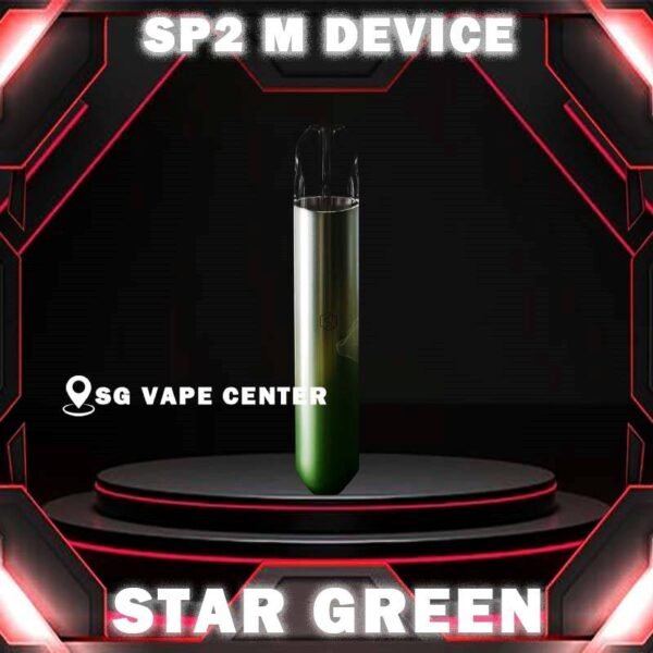 SP2 M DEVICE - SG VAPE CENTER SP2 M DEVICE as known as SP2S, is all-in-one closed pod system produced by Spring Time.  SP2 M device was a new series for sp2 classic, Sp2 M design with shining surface and high power and larger battery capacity. It powered by a 380mAh built-in battery and equipped with transparent crystal pod flavour with BLITZ light. With pre-filled 2ml e-liquid, the SP2 brings an easy vape for portability and ease of use. Features: Built-in Battery 380mAh Maximum Wattage: 10-15W Magnetic Pod Connection Full Charge 40min last up to 300-500 puff Specifications:  Size: 116 x 20 x 12mm Weight: 17g Resistance Range: 0.9Ω-1Ω Package Included: 1x SP2 Device 1x Type-C Cable ⚠️SP2 M DEVICE COMPATIBLE POD WITH⚠️ RELX Pod SP2 Pod LANA Pod ZEUZ Pod ZENO Pod GENESIS Pod R-One Pod Time pod Wuuz Pod Eva Pod Kizz Pod ⚠️SP2 M DEVICE COLOR LINE UP⚠️ Titanium Black Star Green Shining Blue Champagne Rose Candy Pink SG VAPE COD SAME DAY DELIVERY , CASH ON DELIVERY ONLY. TAKE BULK ORDER /MORE ORDER PLS CONTACT ME :  SGVAPECENTER VIEW OUR DAILY NEWS INFORMATION VAPE : TELEGRAM CHANNEL