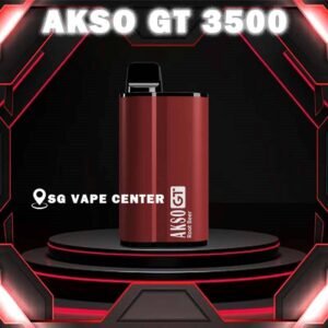 AKSO GT 3500 DISPOSABLE - SG VAPE CENTER SINGAPORE AKSO GT 3500 Rechargeable Disposable Vape Ready stock in our sg singapore store online shop. This Kit is distributed by vape empire. AKSO GT offers many flavors for vape users. Each flavor is specially formulated after market research.Akso is a popular disposable vape brand that offers 20 different delicious flavours to choose from. Discover the benefits of this brand and why it's becoming a top choice among vapers. Discover out signature Yam Sweet Biscuit flavor, alongside popular options like AKSOGT 3500 Watermelon Ice , Root Beer , Mint Ice, Coffee, Apple Caramel , and Nutty Tobacco. For those craving extra sweetness, you can also enjoy Energy Drink or Sirap Bandung flavors. Specification : Nicotine: 50mg (5%) Approx. 3500 puffs Capacity 12ml Adjustable Airflow Rechargeable Battery 650mAh Charging Port: Type-C Port ⚠️AKSO GT 3500 FLAVOUR LINE UP⚠️ Apple Caramel Root Beer Coffee Energy Drink Grape Ice Guava Lychee Ice Mango Ice Mint Ice Nutty Tobacco Peanut Butter Pink Zest Sirap Bandung Strawberry Cheesecake Watermelon Ice Yam Sweet Biscuit Lemon Tart SG VAPE COD SAME DAY DELIVERY , CASH ON DELIVERY ONLY. TAKE BULK ORDER /MORE ORDER PLS CONTACT ME :  SGVAPECENTER VIEW OUR DAILY NEWS INFORMATION VAPE : TELEGRAM CHANNEL