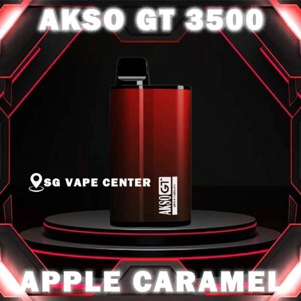 AKSO GT 3500 DISPOSABLE - SG VAPE CENTER AKSO GT 3500 Rechargeable Disposable Vape is distributed by vape empire. Ready Stock in our Vape Singapore Store for Cash on delivery service . Discover out signature Yam Sweet Biscuit flavor, alongside popular options like AKSOGT 3500 Watermelon Ice , Root Beer , Mint Ice, Coffee, Apple Caramel , and Nutty Tobacco. For those craving extra sweetness, you can also enjoy Energy Drink or Sirap Bandung flavors. Specification : Nicotine: 50mg (5%) Approx. 3500 puffs Capacity 12ml Adjustable Airflow Rechargeable Battery 650mAh Charging Port: Type-C Port ⚠️AKSO GT 3500 FLAVOUR LINE UP⚠️ Apple Caramel Root Beer Coffee Energy Drink Grape Ice Guava Lychee Ice Mango Ice Mint Ice Nutty Tobacco Peanut Butter Pink Zest Sirap Bandung Strawberry Cheesecake Watermelon Ice Yam Sweet Biscuit Lemon Tart SG VAPE COD SAME DAY DELIVERY , CASH ON DELIVERY ONLY. TAKE BULK ORDER /MORE ORDER PLS CONTACT ME :  SGVAPECENTER VIEW OUR DAILY NEWS INFORMATION VAPE : TELEGRAM CHANNEL