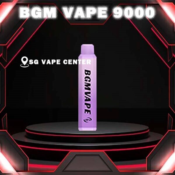 BGM VAPE ULTRA 9000 DISPOSABLE - SG VAPE CENTER SINGAPORE The BGM Vape Ultra 9000 puff disposable Ready stock in our sg singapore store online shop for same day delivery, one of the top-selling vape products in Singapore. Visit our vape shop in Singapore to get your hands on this popular and high-quality vape device. Introducing the BGM Vape 9k puffs , Experience the power of the mesh coil technology, enjoy up to 9000 puffs, and indulge in the best flavors. Order today for same-day delivery and try out our exciting new arrival! Specification : Puff : 9000 Puffs Volume : 12ML Flavour Charging : Rechargeable with Type C Coil : Mesh Coil Fully Charged Time : 20mins Nicotine Strength : 5% ⚠️BGM VAPE 9000 FLAVOUR LINE UP⚠️ Double Melon Fuji Apple Jasmine Tea Litchi Ice Luch Ice Mango Melon Peach Lychee Peach Oolong Pure Grape Pure Passion Superb Mint Taro Creamy Tie Guan Yin Watermelon Black Tea Watermelon Lychee Yacult Orange Yacult Grape SG VAPE COD SAME DAY DELIVERY , CASH ON DELIVERY ONLY. TAKE BULK ORDER /MORE ORDER PLS CONTACT ME :  SGVAPECENTER VIEW OUR DAILY NEWS INFORMATION VAPE : TELEGRAM CHANNEL