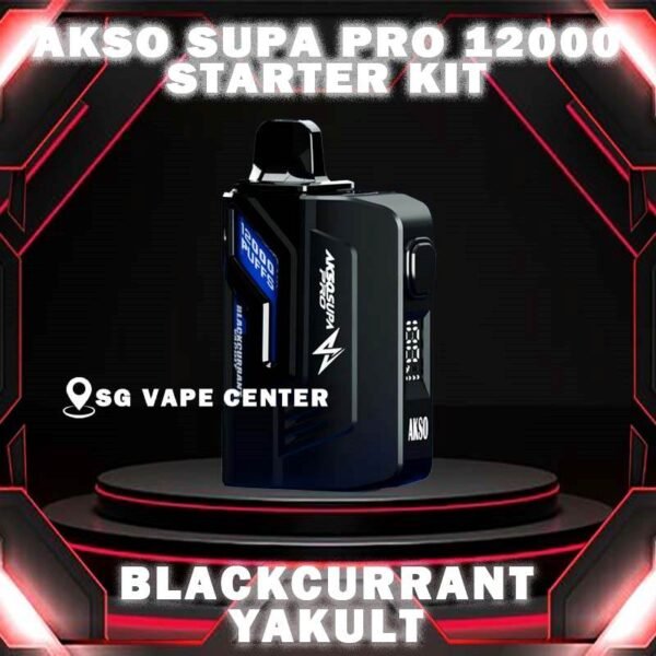 AKSO SUPA PRO 12000 DISPOSABLE - VAPE SINGAPORE SG COD AKSO SUPA PRO 12000 Disposable are one of the smash-market Cartridge System Pod in Malaysia. They pack a rechargeable battery and come prefilled with a whopping 12ml of liquid together with an indicator special for battery and liquid level. This allows you to vape longer on a single disposable and makes the AKSO SUPA PRO a great option for traveling, extended road trips, or even just day-to-day use. Each Prefilled Cartridge will last for 12000 puffs. What makes AKSO SUPA PRO are different than the other device because it came with Chip Set System which will show you accurate level of flavour indicator. delivers a great flavoring, a satisfying draw and the indicator; They feel really good in the hand as ergonomic shape to hold and vape with. The AKSO SUPA PRO is available in 12 flavors for you to choose. Some flavors to try are Blackcurrant Yacult, Rootbeer, Apple Asam Boi and Nutty Tobacco. Specification : Nicotine 50mg (5%) Approx. 12000 puffs Capacity 12ml Blue Led - Unlock & Booster ,Press the button for booster experience Blue & Green Led - Locked ,Press 3 Time for Child Lock Safety ⚠️AKSO SUPA PRO 12000 DISPOSABLE  FLAVOUR LINE UP⚠️ Apple Asam Boi Blackcurrant Yakult Grape Ice Watermelon Mango Lime Minty Gum Nutty Tobacco Peanut Butter Toast Pineapple Mango Pomegranate Plum Guava Rootbeer Triple Mango Strawberry Hami Melon Mango Nata De Coco Strawberry Vanilla Custard Pina Watermelon Strawberry Zesty Grape Watermelon Grape SG VAPE COD SAME DAY DELIVERY , CASH ON DELIVERY ONLY. TAKE BULK ORDER /MORE ORDER PLS CONTACT ME :  SGVAPECENTER VIEW OUR DAILY NEWS INFORMATION VAPE : TELEGRAM CHANNEL