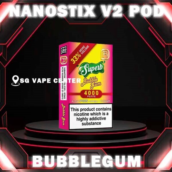 NANOSTIX NEO V2 POD - SG VAPE CENTER NanoPOD V2 is original pod flavour for NanoSTIX Neo V2 device now with 2ml of liquids which is 33% bigger. Available in packs of 4 cartridges of 1 box. Our 2ml NanoPOD Neo come in a wide range of flavors. Don’t be deceived by their compact size; these flavorful little pods contain the equivalent of 45 cigarettes worth of nicotine each, and thanks to our innovative NanoNIC technology using naturally occurring nicotine salts rather than traditional freebase nicotine, delivery is much more efficient. NanoPOD Neo flavors consist of 23 flavors with bigger capacity and bigger satisfaction. Specifications: Capacity 2ml Regular: Nicotine 5% Light: Nicotine 3% Package Included : 1 Pack of 4 Pods ⚠️NANOSTIX V2 POD FLAVOUR LINE UP⚠️ Apple Banana Vanilla Bubblegum Butterscotch Cream Coffee Grape Ice Grapple Guava Hazelnut Coffee Honeydew Jackfruit Kiwi Rockmelon Lemonade Ice Lychee Mango Ice Mix Creamy Pod Mix Fruity Pod Orange Ice Popcorn Caramel Strawberry Apple Strawberry Vanilla Tobacco Classic Tobacco Menthol Velvet Butter Cake SG VAPE COD SAME DAY DELIVERY , CASH ON DELIVERY ONLY. TAKE BULK ORDER /MORE ORDER PLS CONTACT ME :  SGVAPECENTER VIEW OUR DAILY NEWS INFORMATION VAPE : TELEGRAM CHANNEL