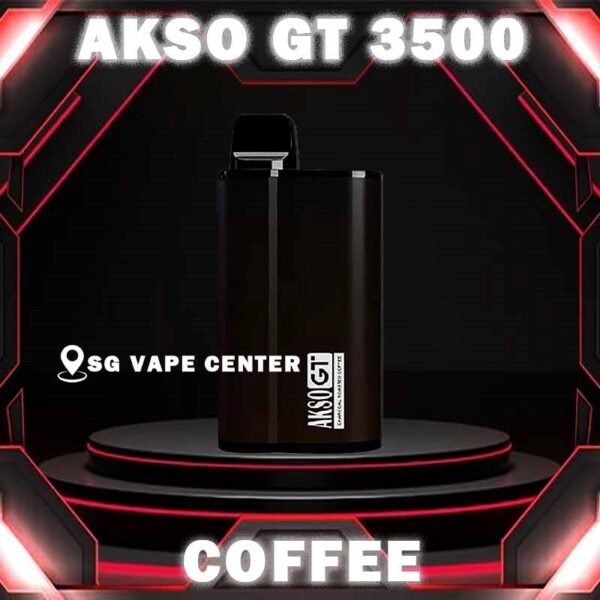 AKSO GT 3500 DISPOSABLE - SG VAPE CENTER AKSO GT 3500 Rechargeable Disposable Vape is distributed by vape empire. Ready Stock in our Vape Singapore Store for Cash on delivery service . Discover out signature Yam Sweet Biscuit flavor, alongside popular options like AKSOGT 3500 Watermelon Ice , Root Beer , Mint Ice, Coffee, Apple Caramel , and Nutty Tobacco. For those craving extra sweetness, you can also enjoy Energy Drink or Sirap Bandung flavors. Specification : Nicotine: 50mg (5%) Approx. 3500 puffs Capacity 12ml Adjustable Airflow Rechargeable Battery 650mAh Charging Port: Type-C Port ⚠️AKSO GT 3500 FLAVOUR LINE UP⚠️ Apple Caramel Root Beer Coffee Energy Drink Grape Ice Guava Lychee Ice Mango Ice Mint Ice Nutty Tobacco Peanut Butter Pink Zest Sirap Bandung Strawberry Cheesecake Watermelon Ice Yam Sweet Biscuit Lemon Tart SG VAPE COD SAME DAY DELIVERY , CASH ON DELIVERY ONLY. TAKE BULK ORDER /MORE ORDER PLS CONTACT ME :  SGVAPECENTER VIEW OUR DAILY NEWS INFORMATION VAPE : TELEGRAM CHANNEL