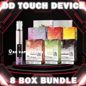 DD TOUCH BUNDLE 175 - SG VAPE CENTER SINGAPORE The DD TOUCH BUNDLE 175 Package include : 1 Pcs x DD TOUCH Device 8 Boxes x Classic Pods FREE DELIVERY DD Touch Vape device Ready stock in our sg singapore store online shop. This kit outsell is made of space aluminum, with obvious aroma experience and cool lighting effect. It has global initiative touch screen to adjust high and low power also. The lower power of 7.5w can bring fine smoke and soft taste, and the high power which is 10w can bring more smoke, more fragrant and fuller taste. D TOUCH Device is the most unique vape device with cutting-edge technology. Equipped with LED display screen, user able to adjust high and low power wattage via initiative touch screen function. With the intelligence recording puffs, D Touch Device knows about your smoking habits. D Touch Device has battery level screen display, 5V/0.8A fast charging, fully charged in 30min. Specification : Low Power: 7w Hight power: 10w Fully charged : 30min Rechargeable via Type C cable ⚠️CHOOSE BUNDLE PACKAGE POD⚠️ SP2 Pod LANA Pod R-ONE Pod ⚠️DD TOUCH DEVICE COLOR LINE UP⚠️ Beast Black Adam Blade Flash Legend Loki Thor Ultra Vision Winter Soldier SG VAPE COD SAME DAY DELIVERY , CASH ON DELIVERY ONLY. TAKE BULK ORDER /MORE ORDER PLS CONTACT ME :  SGVAPECENTER VIEW OUR DAILY NEWS INFORMATION VAPE : TELEGRAM CHANNEL