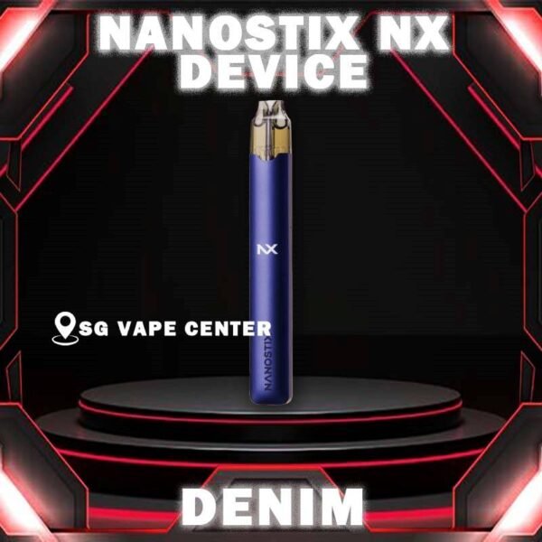 NANOSTIX NX V3 DEVICE - SG VAPE CENTER NANOSTIX NX V3 DEVICE Ready stock in Vape Singapore , All brand new and upgraded version of NanoSTIX! NanoSTIX NX device is powered with LED power indicator, USB Type-C fast charging and now with better airflow. NanoSTIX NX V3 is a revolutionary closed pod system featuring load and go NanoPOD, minus the harmful tar and chemicals of cigarettes’ that offers a healthier, more economical alternative to smoking. The device is lightweight and made of stainless steel casing with more slick design for better grip and more stylish. Designed without the mess of refill tanks. Simply insert the NanoPOD pod cartridge into the device and you’re ready to vape right away. The NANOSTIX NX V3 DEVICE Compatible Pod with : Sera Pod , Nanostix Neo Pod . Features: Stainless Steel Body Built-in Battery 300mAh LED Power Indicator Resistance: 2.0ohm Package Included: 1x NanoSTIX NX Device 1x Type-C Cable Compatible Pod: NanoSTIX Neo V2 Pod Sera Pod ⚠️NANOSTIX Nx V3 DEVICE COLOR LINE UP⚠️ Army (Green) Tuxedo (Black) Denim (Blue) Brass (Brown) Petra (Rose) Titanium (Gold) SG VAPE COD SAME DAY DELIVERY , CASH ON DELIVERY ONLY. TAKE BULK ORDER /MORE ORDER PLS CONTACT ME :  SGVAPECENTER VIEW OUR DAILY NEWS INFORMATION VAPE : TELEGRAM CHANNEL