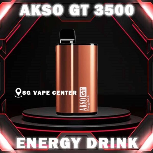 AKSO GT 3500 DISPOSABLE - SG VAPE CENTER AKSO GT 3500 Rechargeable Disposable Vape is distributed by vape empire. Ready Stock in our Vape Singapore Store for Cash on delivery service . Discover out signature Yam Sweet Biscuit flavor, alongside popular options like AKSOGT 3500 Watermelon Ice , Root Beer , Mint Ice, Coffee, Apple Caramel , and Nutty Tobacco. For those craving extra sweetness, you can also enjoy Energy Drink or Sirap Bandung flavors. Specification : Nicotine: 50mg (5%) Approx. 3500 puffs Capacity 12ml Adjustable Airflow Rechargeable Battery 650mAh Charging Port: Type-C Port ⚠️AKSO GT 3500 FLAVOUR LINE UP⚠️ Apple Caramel Root Beer Coffee Energy Drink Grape Ice Guava Lychee Ice Mango Ice Mint Ice Nutty Tobacco Peanut Butter Pink Zest Sirap Bandung Strawberry Cheesecake Watermelon Ice Yam Sweet Biscuit Lemon Tart SG VAPE COD SAME DAY DELIVERY , CASH ON DELIVERY ONLY. TAKE BULK ORDER /MORE ORDER PLS CONTACT ME :  SGVAPECENTER VIEW OUR DAILY NEWS INFORMATION VAPE : TELEGRAM CHANNEL