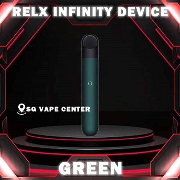 RELX INFINITY DEVICE - SG VAPE CENTER The Newest addition to the RELX line up! With its innovative leak-resistant maze coil and SmartPace Vibration technology, introducing the RELX Infinity Vape Pod Device Kit! The RELX Infinity is jam packed with various features from its dual charging system and sleek ergonomic design. What sets the RELX Infinity apart? The Infinity optimizes the activation draw to be set at the perfect temperature providing you with rich vapor production and excellent flavor. The device features haptic vibration feedback when you insert the pre-filled pod. Hate Leaky Pods? RELX Infinity pods are leak resistant due to its new maze coil design. The coil features 11 structural layers that prevent internal leaks and condensation for a more secure vaping experience. The Infinity supports the new RELX Infinity Portable Charging Cases offering up to 2 and a half extra days of charge with it’s 1000maH of battery life. Charging case sold separately. The battery features 380mAH for long lasting everyday usage and a massive 1.9mL capacity for its pre-filled nicotine salt e-juice pods that lasts approximately 650 puffs. RELX Infinity pods come in a wide range of flavors to choose from. Specifications : Built-in Battery 380mAh Fast Charging with Type-C Cable SuperSmooth Technology Automatic (Draw activated) Magnetic Pod Connection Portable Charge Case – Sold Separately E-Liquid Capacity: 2ml ⚠️RELX INFINITY DEVICE COMPATIBLE POD WITH⚠️ RELX INFINITY POD ISHO INFINITY POD ZEUZ INFINITY POD LANA INFINITY POD ⚠️RELX INFINITY DEVICE COLOR LINE UP⚠️ Black Red Green Silver Gold Deep Blue Silver Blue Sky Blush SG VAPE COD SAME DAY DELIVERY , CASH ON DELIVERY ONLY. TAKE BULK ORDER /MORE ORDER PLS CONTACT ME :  SGVAPECENTER VIEW OUR DAILY NEWS INFORMATION VAPE : TELEGRAM CHANNEL