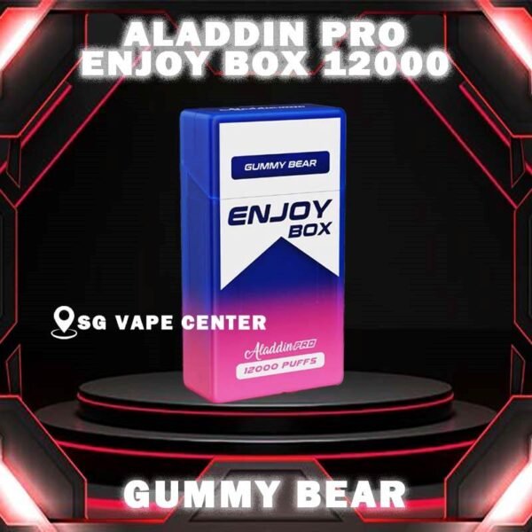 ALADDIN PRO ENJOY BOX 12000 DISPOSABLE - VAPE SINGAPORE SG COD Discover the latest Aladdin Pro Enjoy Box 12000 Puffs Disposable ! Design in a sleek cigarette-box-style design with a cap for mouthpiece protection! Enjoy 15 delightful flavors with 12K smooth puffs, each bursting with sweet perfection! The Aladdin Pro 12k New Vape in our Vape Singapore Ready Stock , get it now with us and same day delivery ! Enjoy delicious vaping experience . Specification : Nicotine : 50mg (5%) Approx : 12000 puffs Rechargeable Battery 650mAh Charging Port: Type-C ⚠️ALADDIN PRO ENJOY BOX 12000 FLAVOUR LINE UP⚠️ Energy Drink Guava Hazelnut Coffee Strawberry Mango Honeydew Sirap Bandung Strawberry Blackcurrant Mango Strawberry Kiwi Yakult Strawberry Grape Double Mango Candy Honeydew Yakult Mango Yakult Mango Peach Sour Bubblegum Solero Lime Gummy Bear Grape Lychee Grape Bubblegum Mixed Bubblegum Mango Bubblegum Sakura Grape Strawberry Bubblegum Solero Yakult Solero Ice Cream White Coffee SG VAPE COD SAME DAY DELIVERY , CASH ON DELIVERY ONLY. TAKE BULK ORDER /MORE ORDER PLS CONTACT ME :  SGVAPECENTER VIEW OUR DAILY NEWS INFORMATION VAPE : TELEGRAM CHANNEL