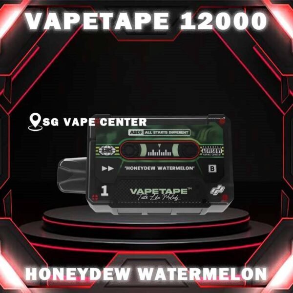 VAPETAPE 12000 DISPOSABLE - VAPE SINGAPORE SG COD A Malaysian e-cigarette made specifically for the Malaysian palate,  The Vapetape 12000 Rechargeable Disposable , have features rich smells and delectable flavours.  We are the best online vape store in Singapore, therefore I guarantee you can test it Vapetape 12k right now at SG VAPE SINGAPORE. Try out quickly at our store now ! Discover out signature Double Mango flavor, alongside popular options like Vapetape 12k puffs Honeydew Watermelon, Sour Bubblegum , Solero Lime , Watermelon Peach, Gummy Bear, and Strawberry Lemon Tart. For those craving extra sweetness, you can also enjoy Ice Lemon Tea or Red Slurpee flavors. Specification : Nicotine 50mg (5%) Approx. 12000 puffs Mesh Coil Rechargeable Battery Charging Port: Type-C ⚠️VAPETAPE 12000 FLAVOUR LINE UP⚠️ Double Mango Mango Grape Mango Lychee Strawberry Lychee Lychee Blackcurrant Grape Blackcurrant Honeydew Watermelon Pineapple Orange Kiwi Passion Fruit Guava Peach Mixed Berries Lemon Cola Blackcurrant Yakult Gummy Bear Solero Lime Sour Bubblegum Banana Custard Strawberry Lemon Tart Honeydew Blackcurrant Ice Lemon Tea Red Slurpee Grape Bubblegum Yakult Watermelon Peach Peach Lychee SG VAPE COD SAME DAY DELIVERY , CASH ON DELIVERY ONLY. TAKE BULK ORDER /MORE ORDER PLS CONTACT ME :  SGVAPECENTER VIEW OUR DAILY NEWS INFORMATION VAPE : TELEGRAM CHANNEL