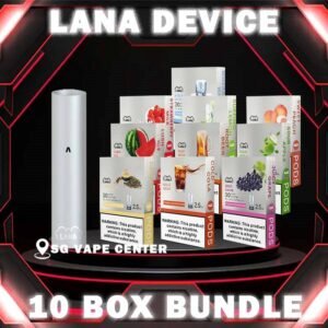 LANA DEVICE BUNDLE 150 - SG VAPE CENTER The LANA DEVICE BUNDLE 150 Discover out signature Vape Pod Tie Guan Yin flavor, alongside popular options like Lana Pod Watermelon Lush Ice , Juicy Grape , Skittles , Jasmine Green Tea, Strawberry Milk, and Oolong Tea. For those craving extra sweetness, you can also enjoy Root Beer or Cold Coke flavors. Package Include : 1 x Device 10  x Box Lana Pods (Per Box 3pods , Total 30 Pods) Free Delivery ⚠️Device Fully charged in about 45 minutes : Normal smoking: The light stays on and then goes out slowly Low battery: the lights will flash continuously during smoking When charging: white light is on Charging completed: light off LANA DEVICE ONLY COMPATIBLE WITH LANA POD. ⚠️LANA POD FLAVOUR LINE UP⚠️ Berry Blast Berry Grapefruit BlueBerry Ice Cantaloupe Cold Coke Cranberry Juice Juicy Grape Guava Iced Coffee Iced Tea Jasmine Long Jing Kiwi Blend Skittles Lush Ice Watermelon Iced Lychee Iced Mango Mango Milkshake Mango Passion Fruit Mineral Water Mung Bean Oolong Tea Orange Ice Passion Fruit Peach Grape Banana Peppermint Pineapple Popsicle Icy Slush Red Wine Root Beer Sour Apple Strawberry Milk Strawberry Watermelon Surfing Lemon Sweet Peach Taro Ice Cream Tie Guan Yin SG VAPE COD SAME DAY DELIVERY , CASH ON DELIVERY ONLY. TAKE BULK ORDER /MORE ORDER PLS CONTACT ME :  SGVAPECENTER VIEW OUR DAILY NEWS INFORMATION VAPE : TELEGRAM CHANNEL