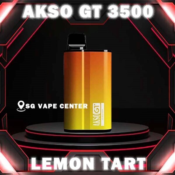 AKSO GT 3500 DISPOSABLE - SG VAPE CENTER AKSO GT 3500 Rechargeable Disposable Vape is distributed by vape empire. Ready Stock in our Vape Singapore Store for Cash on delivery service . Discover out signature Yam Sweet Biscuit flavor, alongside popular options like AKSOGT 3500 Watermelon Ice , Root Beer , Mint Ice, Coffee, Apple Caramel , and Nutty Tobacco. For those craving extra sweetness, you can also enjoy Energy Drink or Sirap Bandung flavors. Specification : Nicotine: 50mg (5%) Approx. 3500 puffs Capacity 12ml Adjustable Airflow Rechargeable Battery 650mAh Charging Port: Type-C Port ⚠️AKSO GT 3500 FLAVOUR LINE UP⚠️ Apple Caramel Root Beer Coffee Energy Drink Grape Ice Guava Lychee Ice Mango Ice Mint Ice Nutty Tobacco Peanut Butter Pink Zest Sirap Bandung Strawberry Cheesecake Watermelon Ice Yam Sweet Biscuit Lemon Tart SG VAPE COD SAME DAY DELIVERY , CASH ON DELIVERY ONLY. TAKE BULK ORDER /MORE ORDER PLS CONTACT ME :  SGVAPECENTER VIEW OUR DAILY NEWS INFORMATION VAPE : TELEGRAM CHANNEL