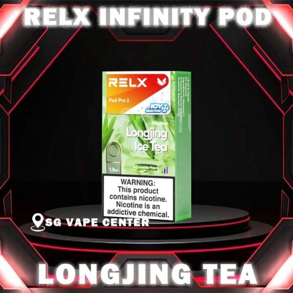 RELX INFINITY POD - SG VAPE CENTER Welcome to the world of RELX INFINITY POD , where convenience and flavor collide. As the epitome of vaping convenience, our diverse collection of vape pods offers a seamless experience for vapers on the go. Engineered to be portable and user-friendly, our top-rated pod vapes feature pre-filled e-liquid options, making maintenance a breeze and catering to various compact devices. Discover out signature Menthol Xtra 5% Nicotine flavor, alongside popular options like Infinity Pod Watermelon Ice , Tangy Grape , Mint Freeze , Jasmine Green Tea, Strawberry Burst, and Oolong Tea. For those craving extra sweetness, you can also enjoy Root Brew or Dark Sparkle flavors. Specifications : Capacity: 2ml Life Span: 500-650 puff Package Include : 1 Pack of 3 Pods ⚠️RELX INFINITY POD COMPATIBLE WITH⚠️ DD Cube Device Relx Infinity Device Relx Phantom Device Relx Infinity 2 Device Lana Infinity Device ⚠️RELX INFINITY POD FLAVOUR LINE UP⚠️ Blueberry Splash Crisp Apple Jasmine Green Tea Pink Guava Root Brew Honey Pomelo Fresh Peach Lychee Ice Lemon Zest Honeydew Melon Iced Latte White Coffee Thai Milk Tea Smooth Mango Orange Sparkle Strawberry Burst Dark Sparkle Lime Sparkle Banana Freeze Ludou Ice Lime Ice Taro Scoop Oolong Tea LongJing Tea Iced Black Tea Tangy Grape Watermelon Ice Menthol Xtra Mint Freeze Lemon Mint Rich Tobacco Classic Tobacco Menthol Extra 0mg Watermelon Ice 0mg SG VAPE COD SAME DAY DELIVERY , CASH ON DELIVERY ONLY. TAKE BULK ORDER /MORE ORDER PLS CONTACT ME :  SGVAPECENTER VIEW OUR DAILY NEWS INFORMATION VAPE : TELEGRAM CHANNEL