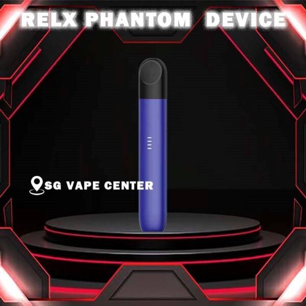 RELX PHANTOM DEVICE ( Infinity Plus ) - SG VAPE CENTER This vape also is Relx infinity plus device , phantom ready stock in singapore store online shop line up. The unique 4-scale battery indicator design on the RELX PHANTOM DEVICE can display the remaining battery and charging progress at any time, so as to relieve the user’s anxiety about the unknown battery. At the same time, technological breakthroughs have been achieved in terms of charging speed, battery capacity, oil leakage prevention technology, and material technology. In terms of power consumption, RELX Phantom uses type-C standard interface input. Compared with RELX’s first-generation products, the new product’s battery capacity has increased by 9% and the charging efficiency has increased by 31%. In addition, the Phantom has been improved and upgraded in ten performance aspects such as oil leakage prevention, suction experience, product safety, service life, and product feel, and the product strength has been comprehensively improved. Specification : Product Name: RELX Phantom pod system Battery capacity: 380mAh Package Included : 1 x Device 1 x USB Type-C charging cable ⚠️RELX PHANTOM DEVICE COMPATIBLE WITH⚠️ ISHO INFINITY POD LANA INFINITY POD RELX INFINITY POD ZEUZ INFINITY POD RELX POD REAL ⚠️RELX PHANTOM DEVICE COLOR LINE UP⚠️ Graphite Black Iris Blue Flame Orange Sparkling Lake Morning Frost Green Moon Silver Frosted White SG VAPE COD SAME DAY DELIVERY , CASH ON DELIVERY ONLY. TAKE BULK ORDER /MORE ORDER PLS CONTACT ME :  SGVAPECENTER VIEW OUR DAILY NEWS INFORMATION VAPE : TELEGRAM CHANNEL