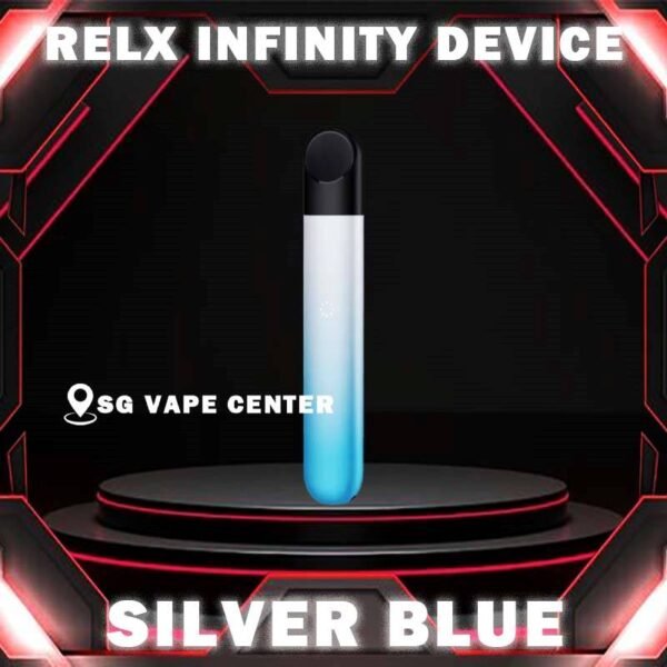 RELX INFINITY DEVICE - SG VAPE CENTER The Newest addition to the RELX line up! With its innovative leak-resistant maze coil and SmartPace Vibration technology, introducing the RELX Infinity Vape Pod Device Kit! The RELX Infinity is jam packed with various features from its dual charging system and sleek ergonomic design. What sets the RELX Infinity apart? The Infinity optimizes the activation draw to be set at the perfect temperature providing you with rich vapor production and excellent flavor. The device features haptic vibration feedback when you insert the pre-filled pod. Hate Leaky Pods? RELX Infinity pods are leak resistant due to its new maze coil design. The coil features 11 structural layers that prevent internal leaks and condensation for a more secure vaping experience. The Infinity supports the new RELX Infinity Portable Charging Cases offering up to 2 and a half extra days of charge with it’s 1000maH of battery life. Charging case sold separately. The battery features 380mAH for long lasting everyday usage and a massive 1.9mL capacity for its pre-filled nicotine salt e-juice pods that lasts approximately 650 puffs. RELX Infinity pods come in a wide range of flavors to choose from. Specifications : Built-in Battery 380mAh Fast Charging with Type-C Cable SuperSmooth Technology Automatic (Draw activated) Magnetic Pod Connection Portable Charge Case – Sold Separately E-Liquid Capacity: 2ml ⚠️RELX INFINITY DEVICE COMPATIBLE POD WITH⚠️ RELX INFINITY POD ISHO INFINITY POD ZEUZ INFINITY POD LANA INFINITY POD ⚠️RELX INFINITY DEVICE COLOR LINE UP⚠️ Black Red Green Silver Gold Deep Blue Silver Blue Sky Blush SG VAPE COD SAME DAY DELIVERY , CASH ON DELIVERY ONLY. TAKE BULK ORDER /MORE ORDER PLS CONTACT ME :  SGVAPECENTER VIEW OUR DAILY NEWS INFORMATION VAPE : TELEGRAM CHANNEL