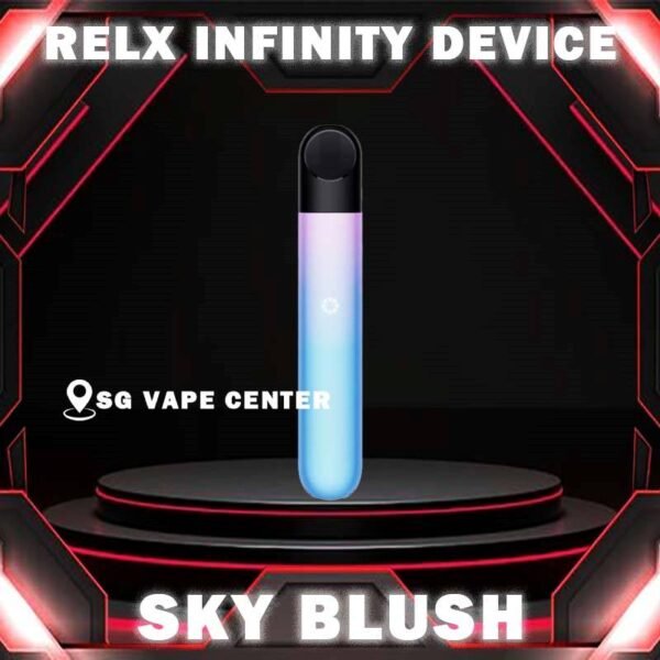 RELX INFINITY DEVICE - SG VAPE CENTER The Newest addition to the RELX line up! With its innovative leak-resistant maze coil and SmartPace Vibration technology, introducing the RELX Infinity Vape Pod Device Kit! The RELX Infinity is jam packed with various features from its dual charging system and sleek ergonomic design. What sets the RELX Infinity apart? The Infinity optimizes the activation draw to be set at the perfect temperature providing you with rich vapor production and excellent flavor. The device features haptic vibration feedback when you insert the pre-filled pod. Hate Leaky Pods? RELX Infinity pods are leak resistant due to its new maze coil design. The coil features 11 structural layers that prevent internal leaks and condensation for a more secure vaping experience. The Infinity supports the new RELX Infinity Portable Charging Cases offering up to 2 and a half extra days of charge with it’s 1000maH of battery life. Charging case sold separately. The battery features 380mAH for long lasting everyday usage and a massive 1.9mL capacity for its pre-filled nicotine salt e-juice pods that lasts approximately 650 puffs. RELX Infinity pods come in a wide range of flavors to choose from. Specifications : Built-in Battery 380mAh Fast Charging with Type-C Cable SuperSmooth Technology Automatic (Draw activated) Magnetic Pod Connection Portable Charge Case – Sold Separately E-Liquid Capacity: 2ml ⚠️RELX INFINITY DEVICE COMPATIBLE POD WITH⚠️ RELX INFINITY POD ISHO INFINITY POD ZEUZ INFINITY POD LANA INFINITY POD ⚠️RELX INFINITY DEVICE COLOR LINE UP⚠️ Black Red Green Silver Gold Deep Blue Silver Blue Sky Blush SG VAPE COD SAME DAY DELIVERY , CASH ON DELIVERY ONLY. TAKE BULK ORDER /MORE ORDER PLS CONTACT ME :  SGVAPECENTER VIEW OUR DAILY NEWS INFORMATION VAPE : TELEGRAM CHANNEL