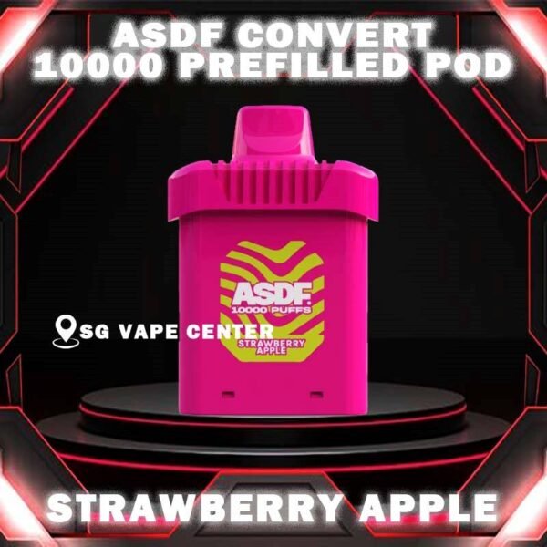 ASDF CONVERT 10000 DISPOSABLE - VAPE SINGAPORE SG COD The ASDF CONVERT 10000 DISPOSABLE vape Prefilled Pod Cartridge and Battery System Pod Design by ASDF,Support Power Indicator of 3 Dynamic energy Flow : Green - 71%-100% , Blue - 26%-70% , Red - 0%-25%. Less waiting more puffing with ASDF VAPE! STARTER KIT Package Include : X1 Convert Device X1 Prefilled Pod 10k Puffs CARTRIDGE Package Include : X1 Prefilled Pod 10k Puffs Specification : Nicotine : 50mg (5%) Battery Volume : 500 mAh Charging : Rechargeable with Type C Fully Charged Time : 15mins Battery Indicator ⚠️ASDF CONVERT 10000 STARTER KIT FLAVOUR⚠️ Berry Peach Berry Slurpee Double Mango Fruity Lychee Grape Yogurt Hawaiian Pineapple Lemon Lime Lemon Mango Lychee Aloe Vera Mixed Bubblegum Mixed Pear Strawberry Pear Strawberry Yogurt Strawebrry Peach Berries Mango Peach ⚠️ASDF CONVERT 10000 PREFILLED FLAVOUR⚠️ Berry Peach Sea Salt Passion Fruit Cappuccino Cool Mint Lemon Mint Coconut Lychee Strawberry Apple Strawberry Kiwi Blueberry Kiwi Ice Double Mango Banana Berries Grape Lychee Mixed Bubblegum Hawaiian Pineapple Mango Peach Energy Drink Strawberry Peach Berries Strawberry Berries Fruity Lychee Grape Slurpee Grape Yogurt Lemon Mango Lychee Aloe Vera SG VAPE COD SAME DAY DELIVERY , CASH ON DELIVERY ONLY. TAKE BULK ORDER /MORE ORDER PLS CONTACT ME :  SGVAPECENTER VIEW OUR DAILY NEWS INFORMATION VAPE : TELEGRAM CHANNEL