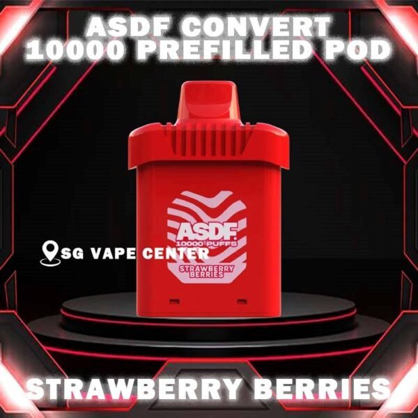 ASDF CONVERT 10000 DISPOSABLE - VAPE SINGAPORE SG COD The ASDF CONVERT 10000 DISPOSABLE vape Prefilled Pod Cartridge and Battery System Pod Design by ASDF,Support Power Indicator of 3 Dynamic energy Flow : Green - 71%-100% , Blue - 26%-70% , Red - 0%-25%. Less waiting more puffing with ASDF VAPE! STARTER KIT Package Include : X1 Convert Device X1 Prefilled Pod 10k Puffs CARTRIDGE Package Include : X1 Prefilled Pod 10k Puffs Specification : Nicotine : 50mg (5%) Battery Volume : 500 mAh Charging : Rechargeable with Type C Fully Charged Time : 15mins Battery Indicator ⚠️ASDF CONVERT 10000 STARTER KIT FLAVOUR⚠️ Berry Peach Berry Slurpee Double Mango Fruity Lychee Grape Yogurt Hawaiian Pineapple Lemon Lime Lemon Mango Lychee Aloe Vera Mixed Bubblegum Mixed Pear Strawberry Pear Strawberry Yogurt Strawebrry Peach Berries Mango Peach ⚠️ASDF CONVERT 10000 PREFILLED FLAVOUR⚠️ Berry Peach Sea Salt Passion Fruit Cappuccino Cool Mint Lemon Mint Coconut Lychee Strawberry Apple Strawberry Kiwi Blueberry Kiwi Ice Double Mango Banana Berries Grape Lychee Mixed Bubblegum Hawaiian Pineapple Mango Peach Energy Drink Strawberry Peach Berries Strawberry Berries Fruity Lychee Grape Slurpee Grape Yogurt Lemon Mango Lychee Aloe Vera SG VAPE COD SAME DAY DELIVERY , CASH ON DELIVERY ONLY. TAKE BULK ORDER /MORE ORDER PLS CONTACT ME :  SGVAPECENTER VIEW OUR DAILY NEWS INFORMATION VAPE : TELEGRAM CHANNEL