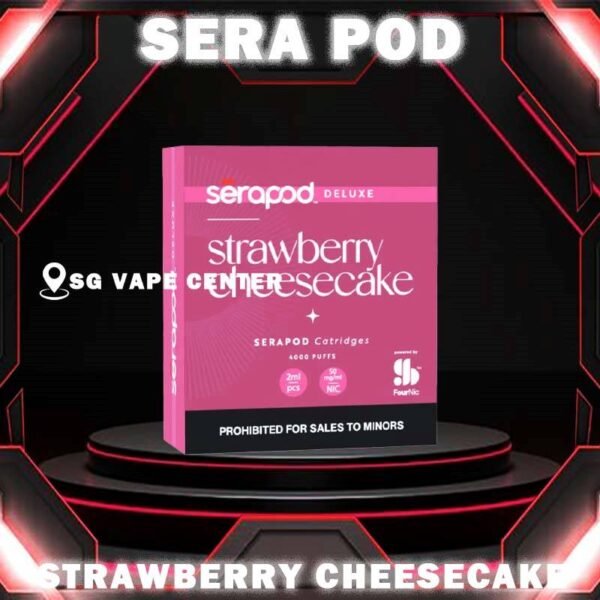 SERA POD - SG VAPE CENTER SERA POD flavour is compatible with nanostix device. It comes with 4 pods in a box. Sera offers wide flavour range from fruity to creamy flavours. The SeraPod available DELUXE and FRUITY series Flavour in Vape Singapore Store here , Each box contains 4 cartridges. Discover out signature Double Mango flavor, alongside popular options like SERAPOD Lychee Blackcurrant , Strawberry Bubblegum , Spearmint , Oat Classic, Honeydew, and Guava. For those craving extra sweetness, you can also enjoy Deluxe Blend or Coffee Hazelnut flavors. Specification :  Nicotine: 5% Capacity 2ml per pod Packaga Included : Pack of 4 pods ⚠️Sera Pod Compatible Device⚠️ Nanostix V2 Neo Nanostix V3 Device ⚠️SERA POD FLAVOUR LINE UP⚠️ Banana Milk Coffee Hazelnut Cultured Milk Deluxe Blend Double Mango Guava Honeydew Lychee Blackcurrant Mix Grape Mix Pod Oat Classic Spearmint Strawberry Bubblegum Strawberry Cheesecake Vanilla Custard Vanilla Tobacco SG VAPE COD SAME DAY DELIVERY , CASH ON DELIVERY ONLY. TAKE BULK ORDER /MORE ORDER PLS CONTACT ME :  SGVAPECENTER VIEW OUR DAILY NEWS INFORMATION VAPE : TELEGRAM CHANNEL