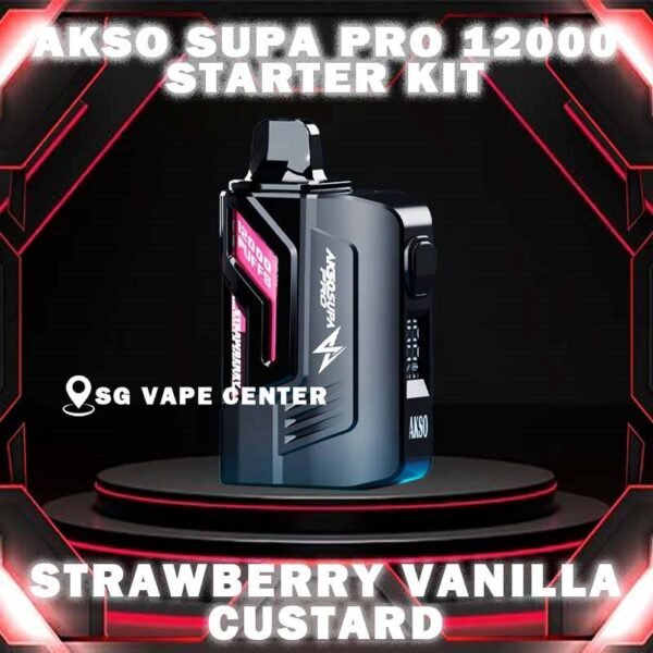 AKSO SUPA PRO 12000 DISPOSABLE - VAPE SINGAPORE SG COD AKSO SUPA PRO 12000 Disposable are one of the smash-market Cartridge System Pod in Malaysia. They pack a rechargeable battery and come prefilled with a whopping 12ml of liquid together with an indicator special for battery and liquid level. This allows you to vape longer on a single disposable and makes the AKSO SUPA PRO a great option for traveling, extended road trips, or even just day-to-day use. Each Prefilled Cartridge will last for 12000 puffs. What makes AKSO SUPA PRO are different than the other device because it came with Chip Set System which will show you accurate level of flavour indicator. delivers a great flavoring, a satisfying draw and the indicator; They feel really good in the hand as ergonomic shape to hold and vape with. The AKSO SUPA PRO is available in 12 flavors for you to choose. Some flavors to try are Blackcurrant Yacult, Rootbeer, Apple Asam Boi and Nutty Tobacco. Specification : Nicotine 50mg (5%) Approx. 12000 puffs Capacity 12ml Blue Led - Unlock & Booster ,Press the button for booster experience Blue & Green Led - Locked ,Press 3 Time for Child Lock Safety ⚠️AKSO SUPA PRO 12000 DISPOSABLE  FLAVOUR LINE UP⚠️ Apple Asam Boi Blackcurrant Yakult Grape Ice Watermelon Mango Lime Minty Gum Nutty Tobacco Peanut Butter Toast Pineapple Mango Pomegranate Plum Guava Rootbeer Triple Mango Strawberry Hami Melon Mango Nata De Coco Strawberry Vanilla Custard Pina Watermelon Strawberry Zesty Grape Watermelon Grape SG VAPE COD SAME DAY DELIVERY , CASH ON DELIVERY ONLY. TAKE BULK ORDER /MORE ORDER PLS CONTACT ME :  SGVAPECENTER VIEW OUR DAILY NEWS INFORMATION VAPE : TELEGRAM CHANNEL