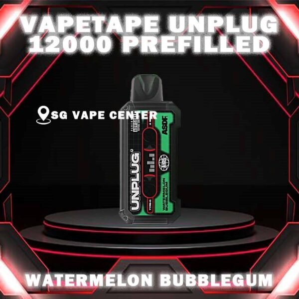 VAPETAPE UNPLUG 12000 DISPOSABLE - VAPE SINGAPORE SG COD Discover the freedom of Vapetape Unplug 12000 Disposable – the ultimate vape experience! Choose from 10 + plus delicious flavors, each conveniently plug-and-use. Our innovative design features a child lock for added safety. Elevate your vaping journey with Vapetape Unplug – where flavor meets convenience. Unplug, unwind, and savor the essence of 10 unique flavors with confidence. Order now! STARTER KIT Package Include : X1 UNPLUG Baterry Device X1 Prefilled Pod 12k Puffs CARTRIDGE Package Include : X1 Prefilled Pod 12k Puffs Specification : Puff : 12000 Puffs Capacity : 21ml Nicotine : 5% ( 50 Mg) Battery : 550mAh Charging : Rechargeable with TYPE-C ⚠️VAPETAPE UNPLUG 12000 FULL SET & CARTRIDGE FLAVOUR ⚠️ Double Grape Berries Yogurt Blackcurrant Berries Blackcurrant Bubblegum Honeydew Bubblegum Honeydew Slurpee Mango Slurpee Strawberry Grapple Solero Tropical Watermelon Bubblegum Choco Mint Candy Grape Pear Orange Mango Guava Pineapple Apple Ribena Lychee SG VAPE COD SAME DAY DELIVERY , CASH ON DELIVERY ONLY. TAKE BULK ORDER /MORE ORDER PLS CONTACT ME :  SGVAPECENTER VIEW OUR DAILY NEWS INFORMATION VAPE : TELEGRAM CHANNEL