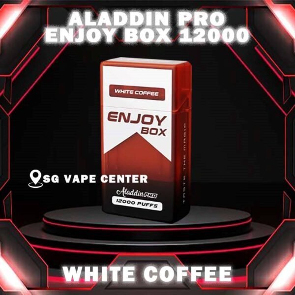 ALADDIN PRO ENJOY BOX 12000 DISPOSABLE - VAPE SINGAPORE SG COD Discover the latest Aladdin Pro Enjoy Box 12000 Puffs Disposable ! Design in a sleek cigarette-box-style design with a cap for mouthpiece protection! Enjoy 15 delightful flavors with 12K smooth puffs, each bursting with sweet perfection! The Aladdin Pro 12k New Vape in our Vape Singapore Ready Stock , get it now with us and same day delivery ! Enjoy delicious vaping experience . Specification : Nicotine : 50mg (5%) Approx : 12000 puffs Rechargeable Battery 650mAh Charging Port: Type-C ⚠️ALADDIN PRO ENJOY BOX 12000 FLAVOUR LINE UP⚠️ Energy Drink Guava Hazelnut Coffee Strawberry Mango Honeydew Sirap Bandung Strawberry Blackcurrant Mango Strawberry Kiwi Yakult Strawberry Grape Double Mango Candy Honeydew Yakult Mango Yakult Mango Peach Sour Bubblegum Solero Lime Gummy Bear Grape Lychee Grape Bubblegum Mixed Bubblegum Mango Bubblegum Sakura Grape Strawberry Bubblegum Solero Yakult Solero Ice Cream White Coffee SG VAPE COD SAME DAY DELIVERY , CASH ON DELIVERY ONLY. TAKE BULK ORDER /MORE ORDER PLS CONTACT ME :  SGVAPECENTER VIEW OUR DAILY NEWS INFORMATION VAPE : TELEGRAM CHANNEL