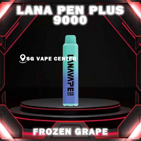 LANA PEN PLUS 9000 DISPOSABLE - VAPE SINGAPORE SG COD The Lana Pen Plus 9000 Puffs disposable vape is cool design and it is rechargeable. It contains nicotine salt e-juice and vapes up to 9000 puffs.  There are many flavours for you to choose from. The rechargeable port at the bottom of the device guarantees you finish the last drop of the e-juice in the tank every time.  it is welcome by many vapers due to the vaping taste and the appearance, the LED Flash  will change color when vaping, looks cool too. Specification : Puff: 9000 Puffs E-Liquid Capacity: 15ml Battery Capacity: 650mAh Nicotine Strength: 3% (30mg) Rechargeable: USB Type-C ⚠️LANA PEN PLUS 9000 FLAVOUR LINE UP⚠️ Apple Blue Raspberry Pomegranate Frozen Bubblegum Cantaloupe Frozen Grape Frozen Lychee Frozen Passion Fruit Frozen Sea Salt Lemon Frozen Strawberry Kiwi Frozen Watermelon Grape Kiwi Passion Guava Lychee Mango Peach Mint Mixed Fruit Passion Fruit Pamelo Mint Blackcurrant Strawberry Milk Taro Ice Cream Super Mint Tie Guan Yin SG VAPE COD SAME DAY DELIVERY , CASH ON DELIVERY ONLY. TAKE BULK ORDER /MORE ORDER PLS CONTACT ME :  SGVAPECENTER VIEW OUR DAILY NEWS INFORMATION VAPE : TELEGRAM CHANNEL