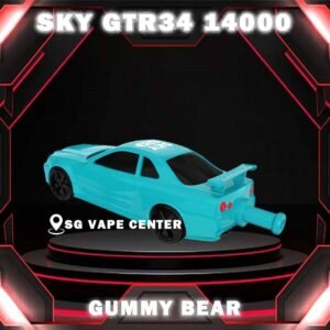 SKY GTR34 14000 DISPOSABLE - VAPE SINGAPORE SG COD The Sky Gtr34 Line 14000 puffs disposable also calling Gtr R34 14k puffs vape ,  drawing inspiration from the iconic NISSAN SKYLINE GTR 34. With an innovative design integrating the car’s exhaust pipe into the inhale mouthpiece, it offers a distinctive and exhilarating vaping experience. Specification : Approx. 14000 Puffs Capacity 25ml Rechargeable Battery 650mAh Charging Port: Type-C ⚠️SKY GTR34 14000 FLAVOUR LINE UP⚠️ Grape Blackcurrant Double Mango Gummy Bear Honeydew Watermelon Lemon Cola Mango Grape Mango Lychee Mix Berries Sour Bubblegum Solero Lime SG VAPE COD SAME DAY DELIVERY , CASH ON DELIVERY ONLY. TAKE BULK ORDER /MORE ORDER PLS CONTACT ME :  SGVAPECENTER VIEW OUR DAILY NEWS INFORMATION VAPE : TELEGRAM CHANNEL