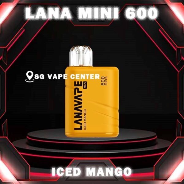 LANA MINI 600 DISPOSABLE - VAPE SINGAPORE SG COD The Lana Mini 600 Disposable , a refreshing and invigorating vape device that combines the luscious taste of ripe mangoes with a cool and icy twist. With every puff, experience the tropical sweetness of mangoes followed by a refreshing blast of menthol that will awaken your senses and transport you to a paradise of flavor. Lana Mini vape has a small body, large capacity, compact structure, ultra-thin body, small size, easy to carry. It is full of smoke, rich in taste and high in taste reduction. Specification : Nicotine Strength: 3%(30mg) E-Liquid Capacity: 2ml Battery Capacity: 500mAh ⚠️LANA MINI 600 FLAVOUR LINE UP⚠️ Juicy Grape Peach Oolong Tea Tieguanyin Tea Mineral Water Lemon Cola Blue Razz Peppermint Iced Lychee Iced Mango Strawberry Watermelon Strawberry Kiwi Cherry Banana Double Apple Watermelon Bubblegum Pina Colada Triple Mango Triple Melon Grape Passion Fruit Strawberry Energy SG VAPE COD SAME DAY DELIVERY , CASH ON DELIVERY ONLY. TAKE BULK ORDER /MORE ORDER PLS CONTACT ME :  SGVAPECENTER VIEW OUR DAILY NEWS INFORMATION VAPE : TELEGRAM CHANNEL