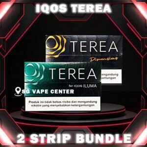 2 STRIP IQOS TEREA FLAVOUR BUNDLE - SG VAPE CENTER SINGAPORE The 2 STRIP IQOS SINGAPORE TEREA FLAVOUR BUNDLE Package include : Choose 2 Pcs of TEREA (TOTAL 20 Pack) with amazing price ! FREE DELIVERY The Iqos Terea Flavour Singapore Ready stock in our sg singapore store online shop for same day delivery.The Terea Refilled is only can used with ILUMA DEVICE Series Kit of ILUMA PRIME , ILUMA ONE and ILUMA PRIME.  PER STRIP available 10 pack inside (per pack 20stick) , SG Shop Ready Stock . Experience: Both TEREA and HEETS heat the tobacco from inside instead of burning it, without any smoke or ash and less smell than cigarettes. However,  sticks are sealed. When they are used with IQOS ILUMA, there is no tobacco residue and no need to clean the device after use. Order now with Us get it same day delivery Singapore Cash deal. ⚠️TEREA OPTION (HEATING) LINE UP⚠️ Bronze (Taste: Cocoa) Sienna (Taste: Black Tea) Apricity (Taste: Caramel with Apricot) ⚠️TEREA OPTION (COOLING) LINE UP⚠️ Black Green (Taste: Frosty Pear) Yugen (Taste: Lavender with pear) Purple (Taste: Blueberry) Bright Wave (Taste: Citrus) Blue (Taste: Pepermint) Green (Taste: Pepermint) SG VAPE COD SAME DAY DELIVERY , CASH ON DELIVERY ONLY. TAKE BULK ORDER /MORE ORDER PLS CONTACT ME :  SGVAPECENTER VIEW OUR DAILY NEWS INFORMATION VAPE : TELEGRAM CHANNEL