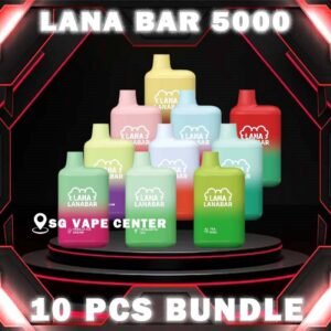 10PCS LANA BAR 5000 DISPOSABLE BUNDLE - SG VAPE CENTER SINGAPORE The 10PCS LANA BAR 5000 DISPOSABLE BUNDLE Package include : Choose 10 Pcs of LANA BAR 5K Puffs with amazing price ! Free Gift x1 FREE DELIVERY The LANA BAR 5000 ( 5K Puffs ) Disposable vape Ready stock in our sg singapore store online shop for same day delivery. This Kit makes cigarettes go from the era of fire to the era of vaporization, which is a very good choice for many people who want to quit smoking, but nowadays there are many kinds of disposable in the singapore market, what kind of vape is suitable for beginners Woolen cloth? Then you must try Lana bar. It has many flavors and there is always one suitable for you. It is easy to use out of the box and can be activated with just one sip. It is equipped with a battery capacity of 850mAh, which is a rechargeable disposable . Specification : Nicotine Strength: 3% Battery Capacity: 850mAh Charing Port: Rechargeable with Type-C E-liquied Capacity: 7ml ⚠️LANA BAR 5000 FLAVOUR LINE UP⚠️ Banana Milkshake Banana Ice Blueberry Ice Cream Cappuccino Chocolate Mint Chocolate Strawberry Cold Coke Cranberry Juice Guava Juicy Grape Lush Ice – Watermelon Lychee Longan Ice Iced Lychee Mango Ice Cream Mango Milkshake Menthol Extra Oolong Tea Passion Fruit Peach Grape Banana Peach Oolong Tea Peppermint Puer Tea Root Beer Skittles Sour Apple Strawberry Ice Cream Strawberry Milk Strawberry Watermelon Super Mint Surfing Lemon Sweet Peach Sweet Peach Tea Taro Ice Cream Tea King Tie Guan Yin Vanilla Ice Cream SG VAPE COD SAME DAY DELIVERY , CASH ON DELIVERY ONLY. TAKE BULK ORDER /MORE ORDER PLS CONTACT ME :  SGVAPECENTER VIEW OUR DAILY NEWS INFORMATION VAPE : TELEGRAM CHANNEL