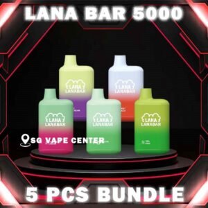 5PCS LANA BAR 5000 DISPOSABLE BUNDLE - SG VAPE CENTER SINGAPORE The 5PCS LANA BAR 5000 DISPOSABLE BUNDLE Package include : Choose of 5 X Pcs LANA BAR 5K Puffs with amazing price ! Free Gift x1 FREE DELIVERY The LANA BAR 5000 ( 5K Puffs ) Disposable vape Ready stock in our sg singapore store online shop for same day delivery. This Kit makes cigarettes go from the era of fire to the era of vaporization, which is a very good choice for many people who want to quit smoking, but nowadays there are many kinds of disposable in the singapore market, what kind of vape is suitable for beginners Woolen cloth? Then you must try Lana bar. It has many flavors and there is always one suitable for you. It is easy to use out of the box and can be activated with just one sip. It is equipped with a battery capacity of 850mAh, which is a rechargeable disposable . Specification : Nicotine Strength: 3% Battery Capacity: 850mAh Charing Port: Rechargeable with Type-C E-liquied Capacity: 7ml ⚠️LANA BAR 5000 FLAVOUR LINE UP⚠️ Banana Milkshake Banana Ice Blueberry Ice Cream Cappuccino Chocolate Mint Chocolate Strawberry Cold Coke Cranberry Juice Guava Juicy Grape Lush Ice – Watermelon Lychee Longan Ice Iced Lychee Mango Ice Cream Mango Milkshake Menthol Extra Oolong Tea Passion Fruit Peach Grape Banana Peach Oolong Tea Peppermint Puer Tea Root Beer Skittles Sour Apple Strawberry Ice Cream Strawberry Milk Strawberry Watermelon Super Mint Surfing Lemon Sweet Peach Sweet Peach Tea Taro Ice Cream Tea King Tie Guan Yin Vanilla Ice Cream SG VAPE COD SAME DAY DELIVERY , CASH ON DELIVERY ONLY. TAKE BULK ORDER /MORE ORDER PLS CONTACT ME :  SGVAPECENTER VIEW OUR DAILY NEWS INFORMATION VAPE : TELEGRAM CHANNEL