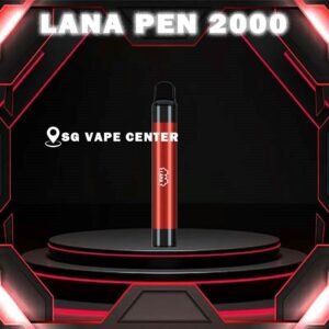 LANA PEN 2000 DISPOSABLE ( 2K Puffs ) - SG VAPE CENTER SINGAPORE The Lana Pen 2000 Puffs ( 2K ) Disposable Vape Ready stock in our sg singapore store online shop for same day delivery. This Kit has a fashionable appearance. It uses a stainless steel tube as a carrier and wraps a layer of transparent glass. Lana always pays attention to the user's comfort and brings customers the ultimate holding experience. The Lana pen is equipped with a high-quality filter cotton core, and the newly developed fog Chemical technology, intelligent temperature control chip, the cigarette holder adopts ergonomic design, which fits most people's lips and creates a natural smoking experience. The Lana pen does not need to be charged repeatedly and can be thrown away after use. The built-in battery capacity of 1000mAh, 6ml of cigarette The oil reserve ensures that users can finish each Lana pen, and each Lana pen can pump 2000puffs on average. Lana pays attention to the use experience of each customer and continuously improves the product, only to bring better products to customers. Specification : Puff: 2000 Puffs Nicotine Strength: 3.5% (35mg) E-Liquid Capacity: 6ml Battery Capacity: 1000mAh ⚠️LANA PEN 2000 FLAVOUR LINE UP⚠️ Sour Apple Berry Blast Cold Coke Grape Ice Lush Ice Lychee Ice Mango Milkshake Mineral Water Mixed Fruit Passion Fruit Sweet Peach Skittles Strawberry Milk Strawberry Watermelon Tie Guan Yin Lemon Tart Cantaloupe Super Mint SG VAPE COD SAME DAY DELIVERY , CASH ON DELIVERY ONLY. TAKE BULK ORDER /MORE ORDER PLS CONTACT ME :  SGVAPECENTER VIEW OUR DAILY NEWS INFORMATION VAPE : TELEGRAM CHANNEL