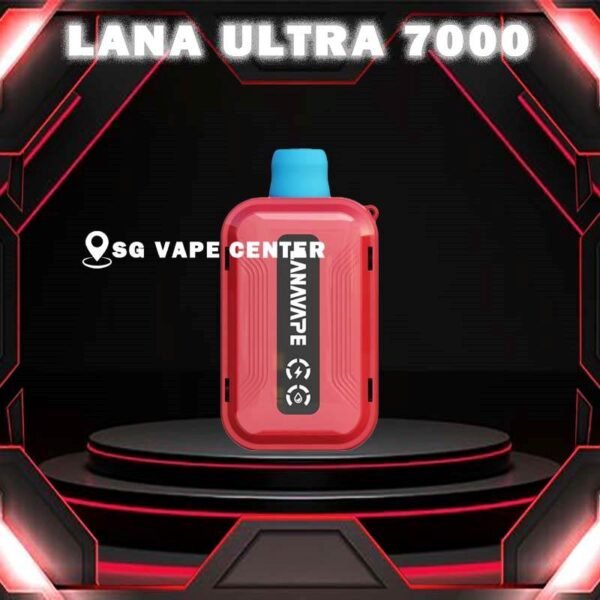 LANA ULTRA 7000 DISPOSABLE - SG VAPE CENTER SINGAPORE The LANA Ultra 7000 ( 7k ) Puffs disposable vape Ready stock in our sg singapore store online shop for same day delivery. This Kit is a vaporizer that contains 3% nicotine. This disposable device is designed to provide users with the best quality vapor possible, making it an excellent choice for those who enjoy nicotine. This device was specifically created to offer a superior experience for nicotine enthusiasts and can enhance your buzz for a significant amount of time. lt's featured an intelligent LED display shows the battery life and eliquid indicator. The battery life is shown in a percentage. The LANA Ultra 7K Puffs vape with strong flavors that outlast the competition. Specification : Puffs: 7000 Puff Nicotine strength : 3% Battery : 550mAh LED display for Battery And Prefilled with 10ml of ejuice. Rechargeable battery with Type-C charging ⚠️LANA ULTRA 7000 FLAVOUR LINE UP⚠️ Chilled Watermelon Cool Lychee Cool Sarsi Double Mint Dongding Oolong Tea Grape Ribena Honey Grape Jasmine Longjing Tea Lemon Cola Lemon Grapefruit Mango Yakult Mixed Berries Mung Bean Ice Peach Oolong Sea Salt Lemon Super Passion Fruit Strawberry Kiwi Strawberry Watermelon Tieguanyin Tea Ultra Freeze SG VAPE COD SAME DAY DELIVERY , CASH ON DELIVERY ONLY. TAKE BULK ORDER /MORE ORDER PLS CONTACT ME :  SGVAPECENTER VIEW OUR DAILY NEWS INFORMATION VAPE : TELEGRAM CHANNEL