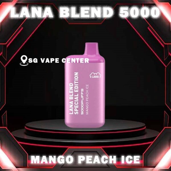 LANA BLEND 5000 DISPOSABLE - VAPE SINGAPORE SG COD Lana Blend Special 5000 Puffs Disposable Vape is a compact and stylish vape kit that offers a convenient and satisfying vaping experience, it is perfect for those who prefer a simple yet stylish look. One of the standout features of the Lanabar 5000 is its flavor options. The device offers a range of flavors to choose from, each with its own unique taste profile. The flavors are well-balanced and do not contain any harsh or irritant ingredients, making for a smooth and enjoyable vaping experience. Whether you prefer sweet, fruity, or menthol flavors, the the Lanabar 5000 has something for everyone. Another advantage of the the Lanabar 5000 is its size and portability. Specification : Puffs : 5000 Nicotine : 3% Battery Capacity : 650mAh Rechargeable E-liquid Capacity : 7ml ⚠️LANA BLEND 5000 FLAVOUR LINE UP⚠️ Aloe Yogurt Chrysanthemum Tea Double Mint Grape Apple Ice Grape Bubblegum Grape Honey Ice Lemon Tea Mango Peach Ice Sea Salt Lemon Strawberry Mango Ice Tie Guan Yin Yakult Watermelon Bubblegum Honeydew Watermelon Pomelo White Tea SG VAPE COD SAME DAY DELIVERY , CASH ON DELIVERY ONLY. TAKE BULK ORDER /MORE ORDER PLS CONTACT ME :  SGVAPECENTER VIEW OUR DAILY NEWS INFORMATION VAPE : TELEGRAM CHANNEL