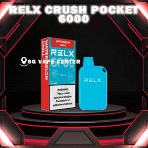 RELX CRUSH POCKET 6000 DISPOSABLE - SG VAPE CENTER SINGAPORE The RELX Crush Pocket 6000 Puffs Disposable vape Ready stock in our sg singapore store online shop for same day delivery. This Kit offers a refreshing summer experience with its subtle sweetness, strong cooling effect, and moderate richness RELX Pocket features a puff count of up to 6k puffs, an atomizer with a mech coil 2.0, powered by 10W. Equipped with a 470mAh battery, it reaches 80% charge in just 45 minutes. Specifition :  Puffs: 6000 Puff Nicotine Strength : 3% Charging Time : Roughly 30-45min Battery Capacity : Type-C Rechargeable ⚠️RELX CRUSH POCKET 6000 FLAVOUR LINE UP⚠️ LongJing Tea Mint Freeze Peach Oolong Tea Root Beer Sea Salt Lemon Sour Plum Cola TieGuanYin Tea Watermelon Chill SG VAPE COD SAME DAY DELIVERY , CASH ON DELIVERY ONLY. TAKE BULK ORDER /MORE ORDER PLS CONTACT ME :  SGVAPECENTER VIEW OUR DAILY NEWS INFORMATION VAPE : TELEGRAM CHANNEL