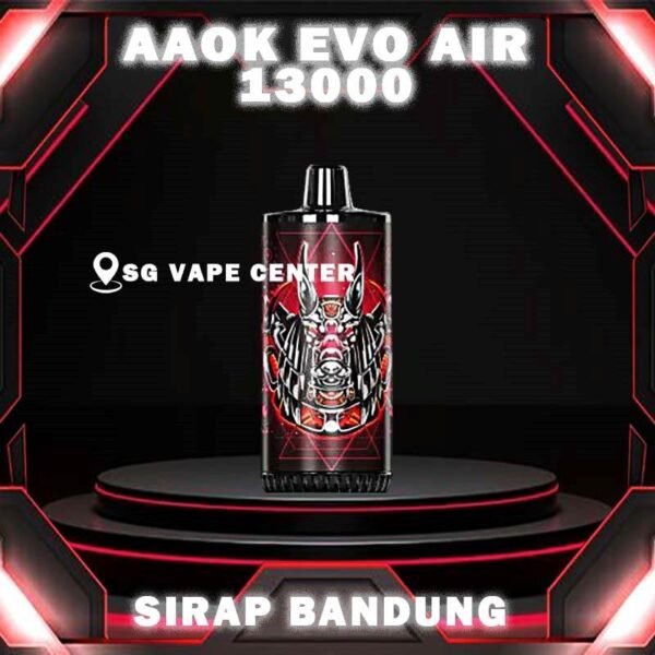 AAOK EVO AIR 13000 DISPOSABLE - VAPE SINGAPORE SG COD The AAOK EVO AIR 13000 is a disposable vaping device known for its high puff count of 13000 and features such as a Type-C rechargeable port and an 800mAh battery. This device offers a convenient and long-lasting vaping experience, making it popular among vapers who prefer disposables with extended usage times. Discover out signature Apple Pie flavor, alongside popular options like AAOK 13K Banana Vanilla Custard , Grape Apple Ice , Pineapple Colada , Pear Watermelon , Strawberry Vanilla , and Oat Milk . For those craving extra sweetness, you can also enjoy Root Beer or Sirap Bandung flavors. Specification : Nicotine: 5% Puffs: 13000 Puff Battery Capacity: 600mAh Capacity: 17ml Charging Interface: Type-C ⚠️AAOK EVO AIR 13000 AVAILABLE FLAVOUR⚠️ Apple Pie Banana Vanilla Custard Candy Guava Mint Grape Apple Ice Oat Milk Pineapple Colada Pear Watermelon Root Beer Sirap Bandung Strawberry Vanilla SG VAPE COD SAME DAY DELIVERY , CASH ON DELIVERY ONLY. TAKE BULK ORDER /MORE ORDER PLS CONTACT ME :  SGVAPECENTER VIEW OUR DAILY NEWS INFORMATION VAPE : TELEGRAM CHANNEL