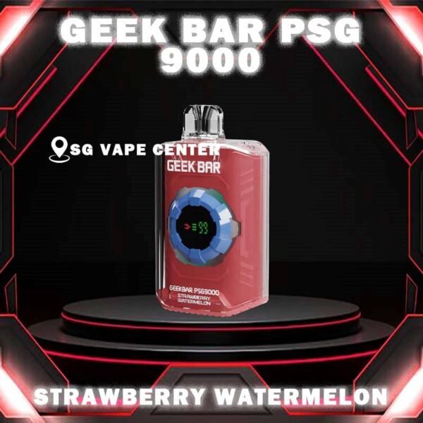 GEEK BAR PSG 9000 DISPOSABLE - VAPE SINGAPORE SG COD Unleash the power of vaping with the GEEK BAR PSG 9000 Puffs Disposable Pod. Experience an astounding capacity of up to 9K puffs, ensuring prolonged enjoyment without the hassle of frequent replacements. Embrace the convenience of its Type C Rechargeable feature, allowing you to recharge and savor your favorite flavors at your convenience. Stay in control and never miss a beat with the Smart Screen Indicator, keeping you updated on both battery and e-liquid levels in real-time. With Adjustable Airflow, tailor your vaping experience to perfection, delivering smooth and flavorful clouds that suit your unique preferences. Elevate your vaping journey today and enjoy unmatched performance, convenience, and satisfaction with the GEEKBAR! Specification : Nicotine Strength: 5% Adjustable Airflow Type-C Rechargeable Smart Screen Indicator for Battery ⚠️GEEK BAR PSG 9000 FLAVOUR LINE UP⚠️ Chocolate Mocha Classic Double Rootbeer Grape Blackcurrant Mango Blackcurrant Mixed Berries Sirup Bandung Strawberry Watermelon Triple Mango Vanilla Cream Puff Watermelon Pear Apple Asam Boi Dewberry Cream Ice Popsicle Juicy Watermelon Honeydew Melon Mango Pineapple Mother’s Milk Strawberry Lemonade Wild Berry Ice Pomegranate Plum Lychee Berry Pineapple Honeydew SG VAPE COD SAME DAY DELIVERY , CASH ON DELIVERY ONLY. TAKE BULK ORDER /MORE ORDER PLS CONTACT ME :  SGVAPECENTER VIEW OUR DAILY NEWS INFORMATION VAPE : TELEGRAM CHANNEL