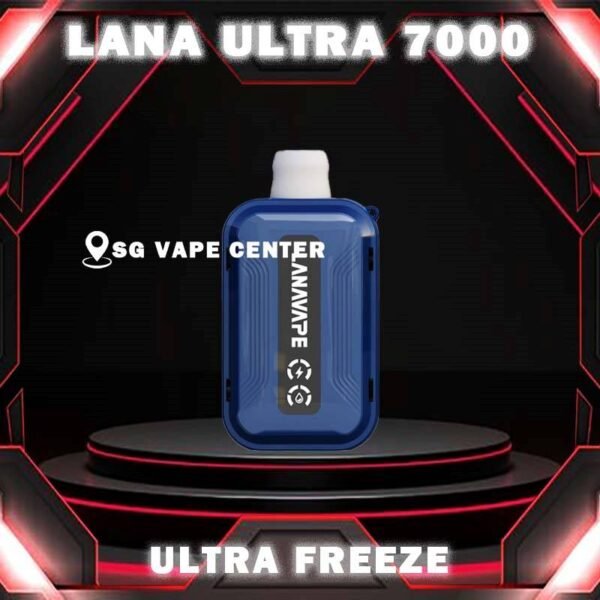 LANA ULTRA 7000 DISPOSABLE - VAPE SINGAPORE SG COD The LANA Ultra 7000 Puffs disposable vape is a vaporizer that contains 3% nicotine. This disposable device is designed to provide users with the best quality vapor possible, making it an excellent choice for those who enjoy nicotine. This device was specifically created to offer a superior experience for nicotine enthusiasts and can enhance your buzz for a significant amount of time. lt's featured an intelligent LED display shows the battery life and eliquid indicator. The battery life is shown in a percentage. The LANA Ultra 7K Puffs vape with strong flavors that outlast the competition. Specification : Puffs: 7000 Puff Nicotine strength : 3% Battery : 550mAh LED display for Battery And Prefilled with 10ml of ejuice. Rechargeable battery with Type-C charging ⚠️LANA ULTRA 7000 FLAVOUR LINE UP⚠️ Chilled Watermelon Cool Lychee Cool Sarsi Double Mint Dongding Oolong Tea Grape Ribena Honey Grape Jasmine Longjing Tea Lemon Cola Lemon Grapefruit Mango Yakult Mixed Berries Mung Bean Ice Peach Oolong Sea Salt Lemon Super Passion Fruit Strawberry Kiwi Strawberry Watermelon Tieguanyin Tea Ultra Freeze SG VAPE COD SAME DAY DELIVERY , CASH ON DELIVERY ONLY. TAKE BULK ORDER /MORE ORDER PLS CONTACT ME :  SGVAPECENTER VIEW OUR DAILY NEWS INFORMATION VAPE : TELEGRAM CHANNEL