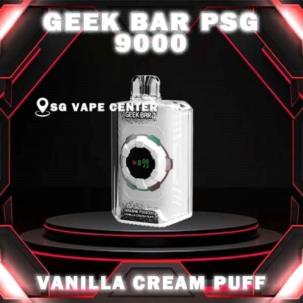 GEEK BAR PSG 9000 DISPOSABLE - VAPE SINGAPORE SG COD Unleash the power of vaping with the GEEK BAR PSG 9000 Puffs Disposable Pod. Experience an astounding capacity of up to 9K puffs, ensuring prolonged enjoyment without the hassle of frequent replacements. Embrace the convenience of its Type C Rechargeable feature, allowing you to recharge and savor your favorite flavors at your convenience. Stay in control and never miss a beat with the Smart Screen Indicator, keeping you updated on both battery and e-liquid levels in real-time. With Adjustable Airflow, tailor your vaping experience to perfection, delivering smooth and flavorful clouds that suit your unique preferences. Elevate your vaping journey today and enjoy unmatched performance, convenience, and satisfaction with the GEEKBAR! Specification : Nicotine Strength: 5% Adjustable Airflow Type-C Rechargeable Smart Screen Indicator for Battery ⚠️GEEK BAR PSG 9000 FLAVOUR LINE UP⚠️ Chocolate Mocha Classic Double Rootbeer Grape Blackcurrant Mango Blackcurrant Mixed Berries Sirup Bandung Strawberry Watermelon Triple Mango Vanilla Cream Puff Watermelon Pear Apple Asam Boi Dewberry Cream Ice Popsicle Juicy Watermelon Honeydew Melon Mango Pineapple Mother’s Milk Strawberry Lemonade Wild Berry Ice Pomegranate Plum Lychee Berry Pineapple Honeydew SG VAPE COD SAME DAY DELIVERY , CASH ON DELIVERY ONLY. TAKE BULK ORDER /MORE ORDER PLS CONTACT ME :  SGVAPECENTER VIEW OUR DAILY NEWS INFORMATION VAPE : TELEGRAM CHANNEL