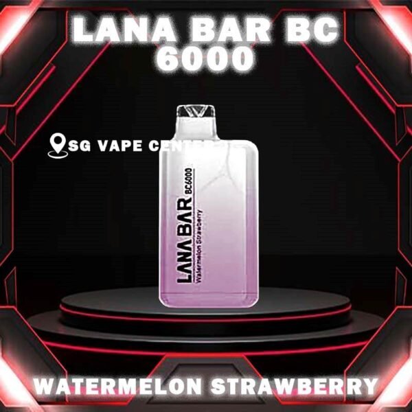 LANA BAR BC 6000 DISPOSABLE - VAPE SINGAPORE SG COD The Lana Bar Bc 6000 Puffs Disposable is a signature model from LanaVape. As the top-selling product of Lana Vape, it offers an impressive selection of over 30 distinct flavors, each containing 3% nicotine . Every flavor delivers a cool and slightly sweet taste that’s both invigorating and satisfying. Discover out signature Tie Guan Yin flavor, alongside popular options like Lana bar 6k Freezy Watermelon , Freezy Grapple, Watermelon Strawberry, Freezy Lychee, Lemon Cola, and Freezy Lemon Tea. For those craving extra sweetness, you can also enjoy Zesty Sprite or Fizzy 100 Plus flavors. Specification : Puffs : 6000 Nicotine : 3% Battery Capacity : 850mAh Rechargeable E-liquid Capacity : 13ml ⚠️LANA BAR BC 6000 FLAVOUR LINE UP⚠️ Freezy Watermelon Freezy Lychee Lemon Cola Freezy Mango Watermelon Strawberry Peppermint Fizzy 100 Plus Zesty Sprite Freezy Grapple Peach Oolong Freezy Lemon Tea Tie Guan Yin SG VAPE COD SAME DAY DELIVERY , CASH ON DELIVERY ONLY. TAKE BULK ORDER /MORE ORDER PLS CONTACT ME :  SGVAPECENTER VIEW OUR DAILY NEWS INFORMATION VAPE : TELEGRAM CHANNEL