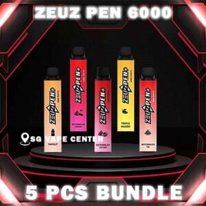 5PCS ZEUZ PEN 6000 DISPOSABLE BUNDLE - SG VAPE CENTER SINGAPORE The 5PCS ZEUZ PEN 6000 DISPOSABLE BUNDLE Package include : Choose 5 Pcs of ZEUZ PEN 6K Puffs with amazing price ! Free Gift x1 FREE DELIVERY Zeuz pen 6000 puff ( SG VAPE CENTER ) was a new generation disposable from zeuz company. It was very popular in Singapore with menthol flavor and awesome airflow. The Zeuz Pen Plus 6k Puffs Vape Ready stock in our sg singapore store online shop for same day delivery. Zeuz Pen Plus 6k is rechargeable type disposable vape device . It design in pen shape and it is auto draw active device . This make it easy to carry toevery where with hassle free. Discover the Zeus Vape Kit flavour must try popular Top 5 of : Tie Guan Yin , Triple Mango , Mint Extra , Watermelon and The Real Rootbeer!get it now with samer day singapore area delivery! Specifition : Puff : 6000 Puffs Nicotine Strength : 3% E-liquid Capacity : 9ml Battery Capacity : 500mAh Charging : Rechargeable with Type-C ⚠️ZEUZ PEN PLUS 6000 FLAVOUR LINE UP⚠️ Tie Guan Yin Mint Extra Honeydew Melon The Real Rootbeer Ice Lychee Lemon Coke Power Bull Yakult Watermelon Ice Watermelon Cherry Banana Milkshake Pure Grape Triple Mango Strawberry Ice Cream Sour Apple Hazelnut Coffee Lemon Bubblegum Grape Bubblegum Classic Tobacco Chrysanthemum Tea Watermelon Lychee Solero Lime Strawberry Watermelon Frozen Peach Yogurt Mango Watermelon Lemon SG VAPE COD SAME DAY DELIVERY , CASH ON DELIVERY ONLY. TAKE BULK ORDER /MORE ORDER PLS CONTACT ME :  SGVAPECENTER VIEW OUR DAILY NEWS INFORMATION VAPE : TELEGRAM CHANNEL