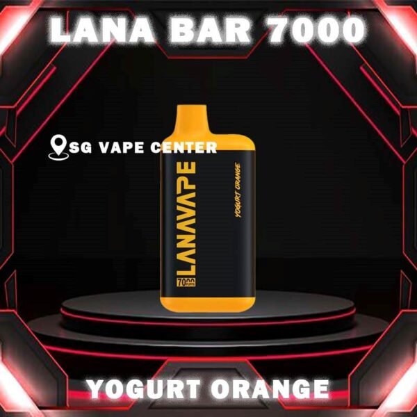 LANA BAR 7000 DISPOSABLE - VAPE SINGAPORE SG COD Lana Bar 7000 Puffs is a compact and stylish disposable vape kit that offers a convenient and satisfying vaping experience, it is perfect for those who prefer a simple yet stylish look. One of the standout features of the Lanabar 7000 is its flavor options. The device offers a range of flavors to choose from, each with its own unique taste profile. The flavors are well-balanced and do not contain any harsh or irritant ingredients, making for a smooth and enjoyable vaping experience. Whether you prefer sweet, fruity, or menthol flavors, This vape has something for everyone. Specification : Nicotine Strength :3% 30mg Battery Capacity : 850mAh Charing Port : Rechargeable Type-C E-liquied Capacity :10ml ⚠️LANA BAR 7000 FLAVOUR LINE UP⚠️ Yogurt Grape Yogurt Passion Fruit Yogurt Peach Mango Yogurt Watermelon Yogurt Peach Yogurt Blueberry Yogurt Aloe Yogurt Strawberry Yogurt Mango Yogurt Ribena Yogurt Orange SG VAPE COD SAME DAY DELIVERY , CASH ON DELIVERY ONLY. TAKE BULK ORDER /MORE ORDER PLS CONTACT ME :  SGVAPECENTER VIEW OUR DAILY NEWS INFORMATION VAPE : TELEGRAM CHANNEL