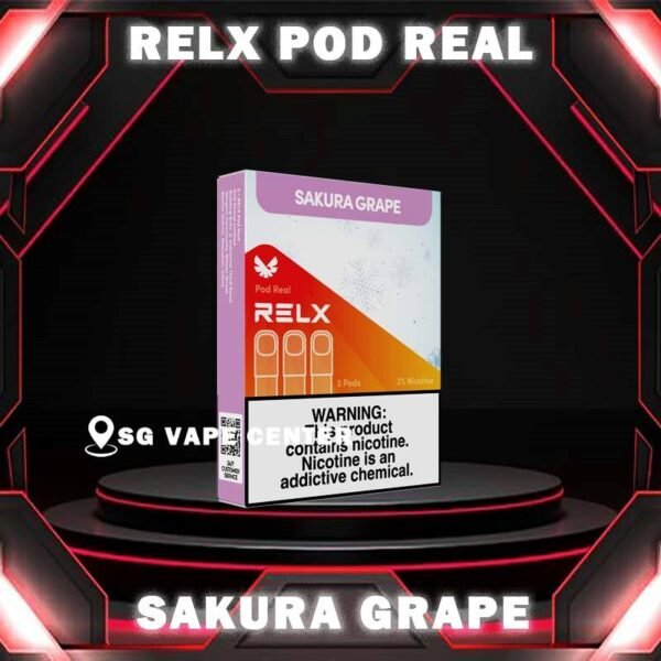 RELX POD REAL - VAPE SINGAPORE SG COD The RELX Pod Real comes in a package of 3 pods, offering a more cost-effective option at Vape singapore shop online. Powered by VCOT technology, the RELXPod Real delivers superior cooling and richness with a 25% increase. Each pod offers up to 1000 puffs, cumulatively offering up to 3,000 puffs in the 3-pod pack, to ensure a lasting good taste experience. Featuring a visible tank to prevent burnt taste, it also provides exclusive flavors like Chrysanthemum Tea and Sour Plum Cola. Specifications: Per pods last 10000 Puffs Vcot Tech Per box including 3pods Nicotine: 3% Compatible Device With: RELX Mini RELX Infinity RELX Infinity 2 RELX Phantom DD Cube ⚠️RELX POD REAL FLAVOUR LIST⚠️ TieGuanYin Tea Longjing Tea Icy Mineral Water Root Beer Sour Plum Cola Sakura Grape Chrysanthemum Tea Sea Salt Lemon Pink Guava Strawberry Burst Pineapple SG VAPE COD SAME DAY DELIVERY , CASH ON DELIVERY ONLY. TAKE BULK ORDER /MORE ORDER PLS CONTACT ME :  SGVAPECENTER VIEW OUR DAILY NEWS INFORMATION VAPE : TELEGRAM CHANNEL