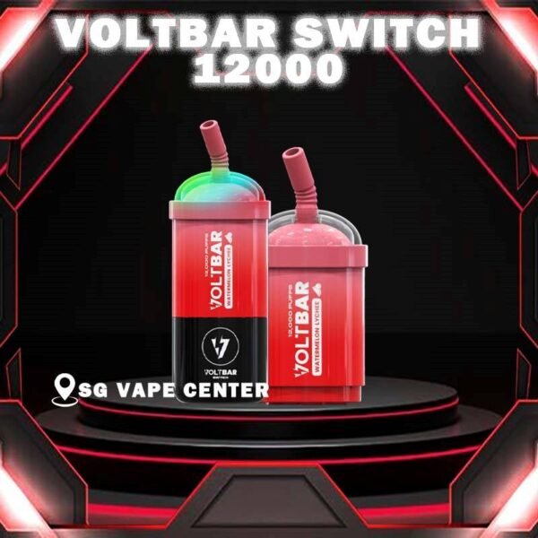 VOLTBAR SWITCH 12000 DISPOSABLE ( 12K Puffs ) – VAPE SINGAPORE SG COD VOLTBAR SWITCH 12,000 Puffs Pre-filled Pod System The Voltbar Disposable in our Vape Singapore Shop Ready Stock on Sale , Order with us and same day delivery ! Unleash long-lasting satisfaction – Voltbar Switch package includes a single pre-filled cartridge designed to provide up to 12k puffs. RGM LIGHT Immerse yourself in a delightful vaping experience with our RGB LIGHT device. It not only provides mesmerizing color displays but also delivers incredibly satisfying puffs. Enhance your vaping journey with vibrant visuals and unparalleled pleasure. RECHARGEABLE Get the Voltbar Switch, a rechargeable Type-C device that offers a rapid charging experience. Say goodbye to lengthy waiting periods and start enjoying vaping in no time. 12,000 PUFF Introducing our revolutionary pre-filled pod with an astounding capacity of 12,000 puffs. With this innovative product, you can enjoy an extended vaping experience like never before. Say goodbye to frequent refills and hello to uninterrupted satisfaction. Try our 12,000 puffs pre-filled pod today and elevate your vaping journey to new heights. Specification : Nicotine Strength : 5% Volume : 21ML Flavour Coil : Mesh Coil Fully Charged Time : 25mins ⚠️VOLTBAR SWITCH KIT & PREFILLED POD FLAVOUR LINE UP⚠️ Blackcurrant Melon Blackcurrant Lychee Double Grape Grape Bubblegum Grape Yacult Hawaii Mango Hazelnut Coffee Honeydew Honeydew Bubblegum Honeydew Ice Cream Mango Kiwi Mango Vanilla Mango Watermelon Mango Yacult Mint Chewing Gum Mix Fruit Nescoffee Gold Passion Yacult Peach Mango Ribena Sour Bubblegum Strawberry Apple Strawberry Grape Strawberry Watermelon Taro Yam Watermelon Bubblegum Watermelon Ice Watermelon Kiwi Watermelon Lychee Yakult Original Rootbeer SG VAPE COD SAME DAY DELIVERY , CASH ON DELIVERY ONLY. TAKE BULK ORDER /MORE ORDER PLS CONTACT ME :  SGVAPECENTER VIEW OUR DAILY NEWS INFORMATION VAPE : TELEGRAM CHANNEL