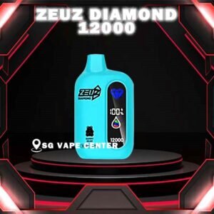 ZEUZ DIAMOND 12000 DISPOSABLE - SG VAPE CENTER SINGAPORE The Zeuz Diamond 12000 Puffs Disposable Vape Ready stock in our sg singapore store online shop for same day delivery. This kit is  New production from Zeus vape Sg. Get it now with us and same day delivery! This Vape Disposable comes with 20+ Plus flavours. The top 5 best seller flavour are Tie Guan Yin,Double Mint, Sirap Bandung, Sour Bubblegum and Honeydew Melon. Zeuz 12k Puffs remain cooling level better than with as Zeuz bar 9100 / Zeuz Pen 6000 . Specifications: Nicotine : 3% 30mg Capacity 14ml Approx. 12000 Puffs Rechargeable 550mAh Battery Type C Port ⚠️ZEUZ DIAMOND 12000 PUFFS FLAVOUR LIST⚠️ Hot Series Gummy Bear Sour Bubblegum Mixed Berry Rootbeer Watermelon Bubblegum Sirap Bandung Solero Ice Cream Grape Apple Power Bull Classic Tobacco Cold Series Grape Bubblegum Watermelon Lemon Tie Guan Yin White Grape Oolong Tea Frozen Peach Coke Strawberry Watermelon Double Mint Amazing Mango Watermelon Ice Honeydew Melon Ice Lychee Sour apple SG VAPE COD SAME DAY DELIVERY , CASH ON DELIVERY ONLY. TAKE BULK ORDER /MORE ORDER PLS CONTACT ME :  SGVAPECENTER VIEW OUR DAILY NEWS INFORMATION VAPE : TELEGRAM CHANNEL