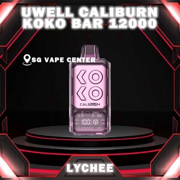 CALIBURN KOKO BAR 12000 DISPOSABLE - SG VAPE CENTER SINGAPORE The Uwell Caliburn Koko Bar 12000 Puffs Vape Ready stock at Singapore sg shop on sale for same day delivery. The Caliburn BAR 12k puffs is a revolutionary disposable vape that has taken the vaping industry by storm. This powerful and feature-rich device boasts an impressive array of specifications and capabilities, making it an attractive choice for both novice and experienced vapers alike. In this in-depth review, we’ll explore the various aspects of the Caliburn BAR S12000, providing you with all the information you need to make an informed decision about whether this disposable vape is the right fit for your vaping needs. Specifications: Battery Capacity: 800 mAh E-Liquid Capacity: 20 mL Nicotine Strength: 5% (50 mg/mL) Power Modes: Boost Mode (22W) and Regular Mode (16W) Coil: Dual 1.2-ohm coil (UWELL’s patented Flagship Dual Coil atomization system) Puff Count: Up to 12,000 puffs Charging: USB Type-C charging port Airflow: Adjustable airflow control Display: Smart LED screen with multiple animations ⚠️UWELL CALIBURN KOKO BAR 12000 FLAVOUR LINE UP⚠️ Watermelon Watermelon Pineapple Strawberry Vanilla Custard Tobacco Triple Melon Mango Mango Pudding Oat Flakes Plum Guava Lime Lychee Apple Snow Pear SG VAPE COD SAME DAY DELIVERY , CASH ON DELIVERY ONLY. TAKE BULK ORDER /MORE ORDER PLS CONTACT ME :  SGVAPECENTER VIEW OUR DAILY NEWS INFORMATION VAPE : TELEGRAM CHANNEL