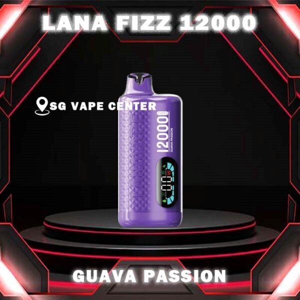 LANA FIZZ 12000 ( 12K ) DISPOSABLE - SG VAPE CENTER SINGAPORE The Lana Fizz 12000 puffs disposable vape ready stock in our sg singapore store online shop for same day delivery. This new vape is Big & Luxe puffs : Endless Pleasure. Lana Fizz 12k puffs support 3 Presses to control over your vaping journey adjustable power. From 13w to 16w, find your sweet spot and enjoy the perfect hie every time! Armed with a 550mAh and rapid-charging USB-C technology, Just grab and go for your parties! The vape design Quiet Luxury! Crafted with a timeless color palettle and adorned, with diamond patterns, LANA FIZZ features a crystal-clear, Plastic surface that exudes elegance and style. Start your day with a burst of Colombian coffee flavour, Then savor the refreshing layers of our multilayered. Blends to keep you feeling fresh throughout the day with LANA FIZZ 12K PUFFS! Specifications : Puff: 12000 Puffs Nicotine Strength: 30mg / 3% E-Liquid: 20ML Battery Capacity: 550mAh Charging Port: Rechargeable Type-C ⚠️LANA FIZZ 12000 FLAVOUR LINE UP⚠️ Chrysanthemum Tea Cold Lychee Green Grape Ice Guava Passion Iced Cola Jasmine Green Tea Peach Oolong Tea Sea Salt Lemon Solero Lime Sprite Lemon Tea Tie Guan Yin King Watermelon Ice SG VAPE COD SAME DAY DELIVERY , CASH ON DELIVERY ONLY. TAKE BULK ORDER /MORE ORDER PLS CONTACT ME :  SGVAPECENTER VIEW OUR DAILY NEWS INFORMATION VAPE : TELEGRAM CHANNEL