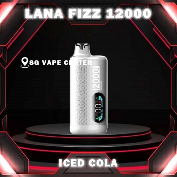 LANA FIZZ 12000 ( 12K ) DISPOSABLE - SG VAPE CENTER SINGAPORE The Lana Fizz 12000 puffs disposable vape ready stock in our sg singapore store online shop for same day delivery. This new vape is Big & Luxe puffs : Endless Pleasure. Lana Fizz 12k puffs support 3 Presses to control over your vaping journey adjustable power. From 13w to 16w, find your sweet spot and enjoy the perfect hie every time! Armed with a 550mAh and rapid-charging USB-C technology, Just grab and go for your parties! The vape design Quiet Luxury! Crafted with a timeless color palettle and adorned, with diamond patterns, LANA FIZZ features a crystal-clear, Plastic surface that exudes elegance and style. Start your day with a burst of Colombian coffee flavour, Then savor the refreshing layers of our multilayered. Blends to keep you feeling fresh throughout the day with LANA FIZZ 12K PUFFS! Specifications : Puff: 12000 Puffs Nicotine Strength: 30mg / 3% E-Liquid: 20ML Battery Capacity: 550mAh Charging Port: Rechargeable Type-C ⚠️LANA FIZZ 12000 FLAVOUR LINE UP⚠️ Chrysanthemum Tea Cold Lychee Green Grape Ice Guava Passion Iced Cola Jasmine Green Tea Peach Oolong Tea Sea Salt Lemon Solero Lime Sprite Lemon Tea Tie Guan Yin King Watermelon Ice SG VAPE COD SAME DAY DELIVERY , CASH ON DELIVERY ONLY. TAKE BULK ORDER /MORE ORDER PLS CONTACT ME :  SGVAPECENTER VIEW OUR DAILY NEWS INFORMATION VAPE : TELEGRAM CHANNEL