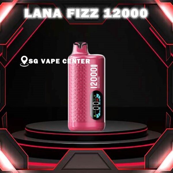 LANA FIZZ 12000 ( 12K ) DISPOSABLE - SG VAPE CENTER SINGAPORE The Lana Fizz 12000 puffs disposable vape ready stock in our sg singapore store online shop for same day delivery. This new vape is Big & Luxe puffs : Endless Pleasure. Lana Fizz 12k puffs support 3 Presses to control over your vaping journey adjustable power. From 13w to 16w, find your sweet spot and enjoy the perfect hie every time! Armed with a 550mAh and rapid-charging USB-C technology, Just grab and go for your parties! The vape design Quiet Luxury! Crafted with a timeless color palettle and adorned, with diamond patterns, LANA FIZZ features a crystal-clear, Plastic surface that exudes elegance and style. Start your day with a burst of Colombian coffee flavour, Then savor the refreshing layers of our multilayered. Blends to keep you feeling fresh throughout the day with LANA FIZZ 12K PUFFS! Specifications : Puff: 12000 Puffs Nicotine Strength: 30mg / 3% E-Liquid: 20ML Battery Capacity: 550mAh Charging Port: Rechargeable Type-C ⚠️LANA FIZZ 12000 FLAVOUR LINE UP⚠️ Chrysanthemum Tea Cold Lychee Green Grape Ice Guava Passion Iced Cola Jasmine Green Tea Peach Oolong Tea Sea Salt Lemon Solero Lime Sprite Lemon Tea Tie Guan Yin King Watermelon Ice SG VAPE COD SAME DAY DELIVERY , CASH ON DELIVERY ONLY. TAKE BULK ORDER /MORE ORDER PLS CONTACT ME :  SGVAPECENTER VIEW OUR DAILY NEWS INFORMATION VAPE : TELEGRAM CHANNEL